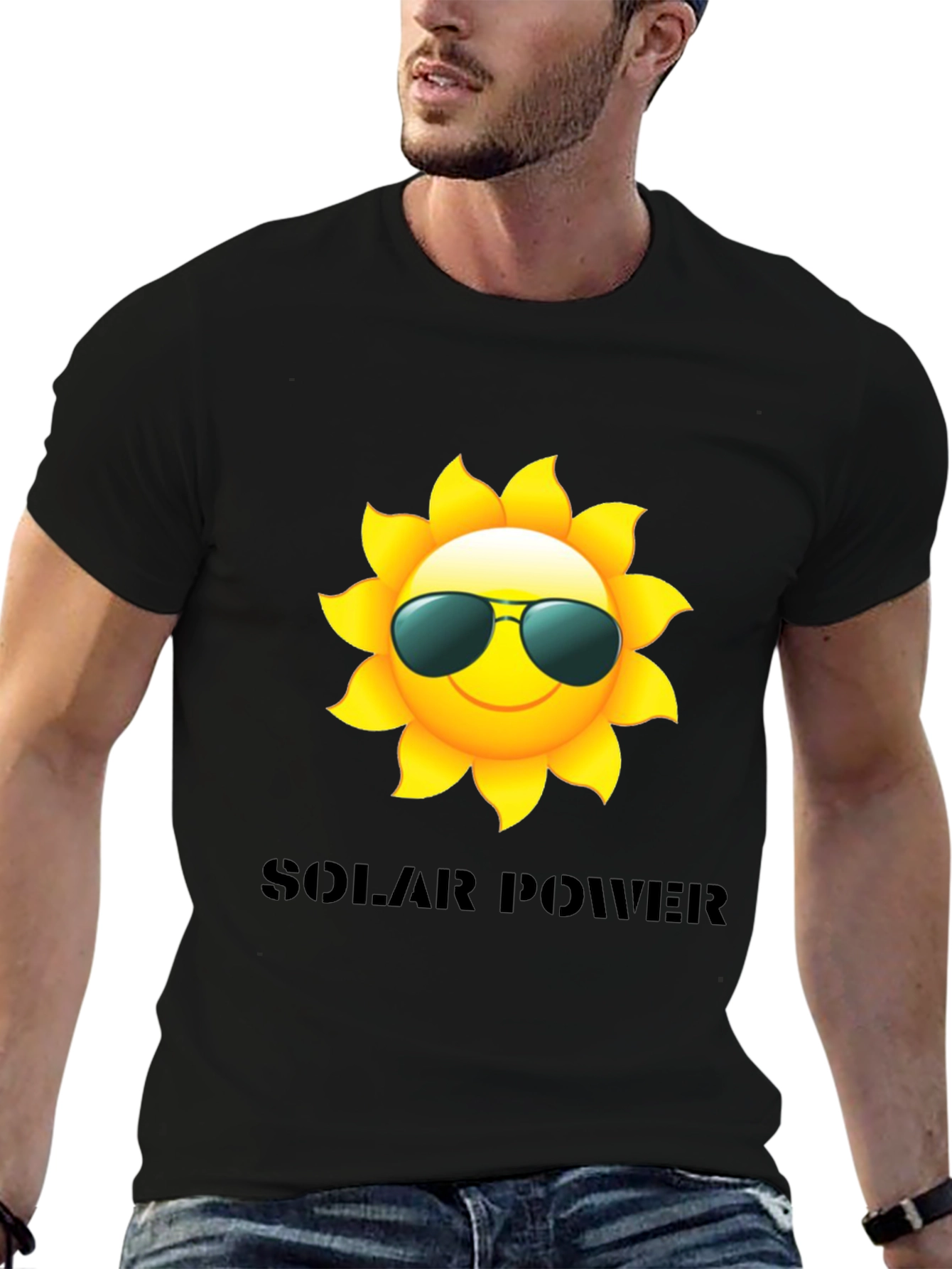Solar Power T-Shirt - Cool Sun Design