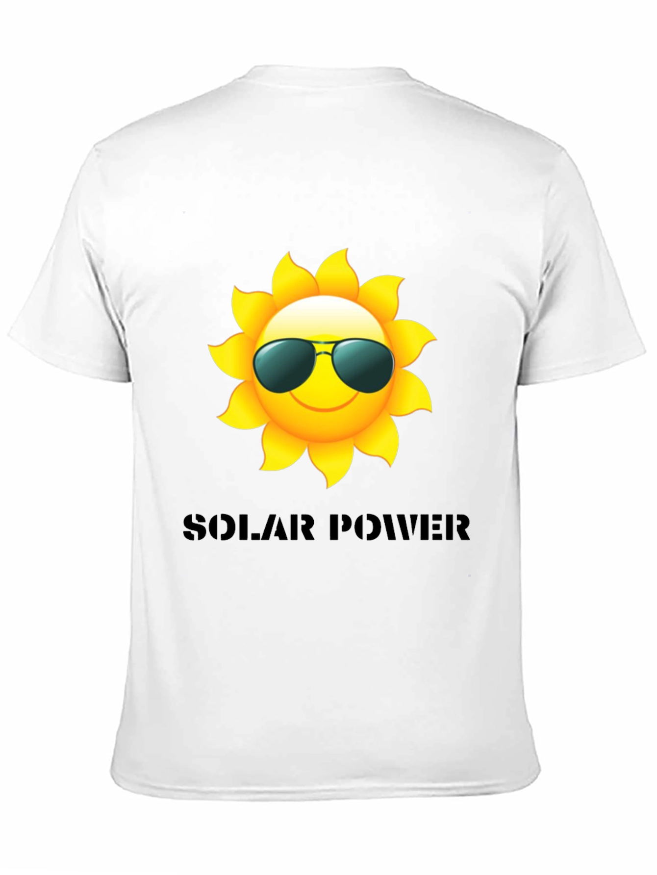 Solar Power T-Shirt - Cool Sun Design