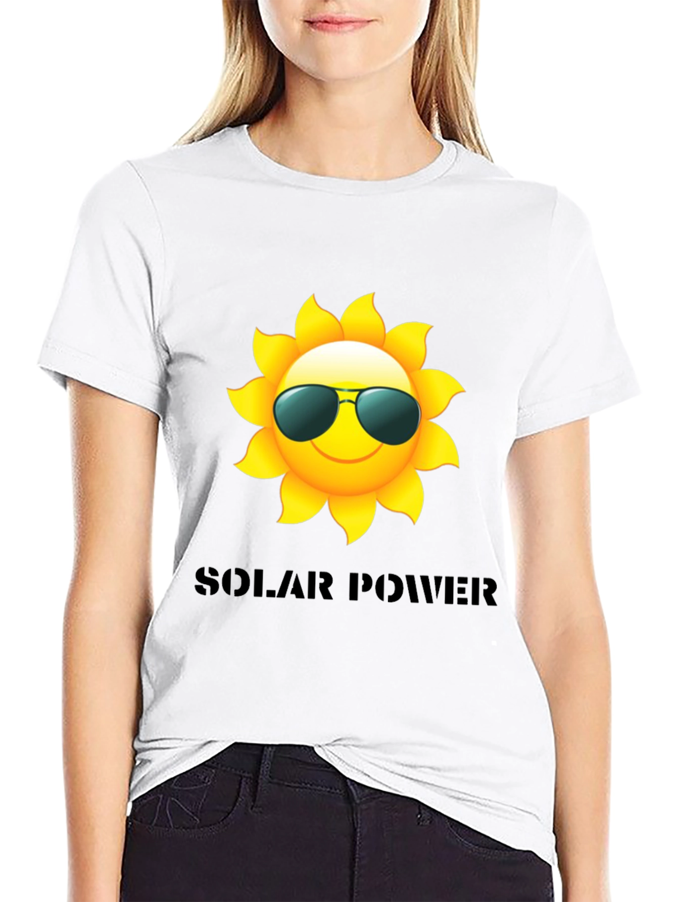 Solar Power T-Shirt - Cool Sun Design