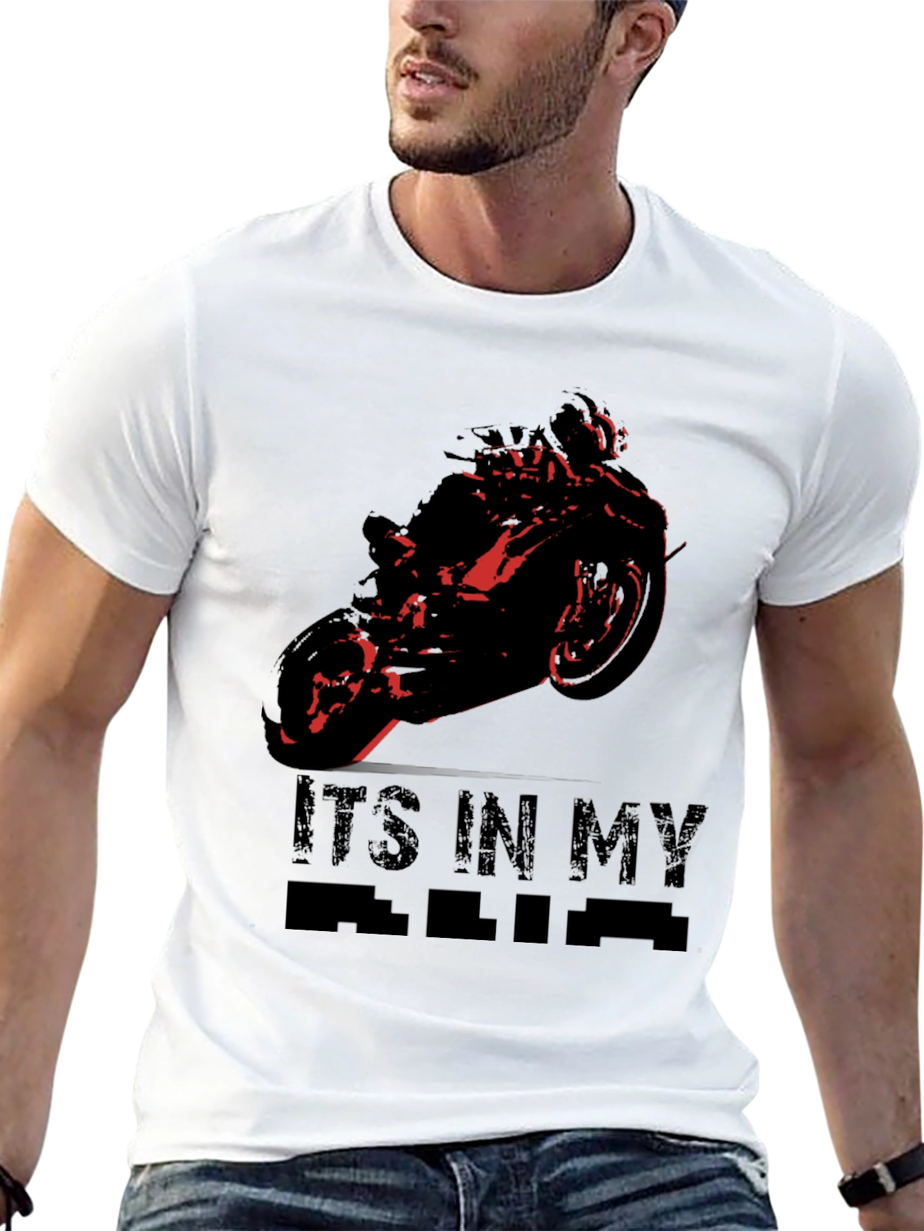 Motorcycle T-Shirt - Its In My Blood