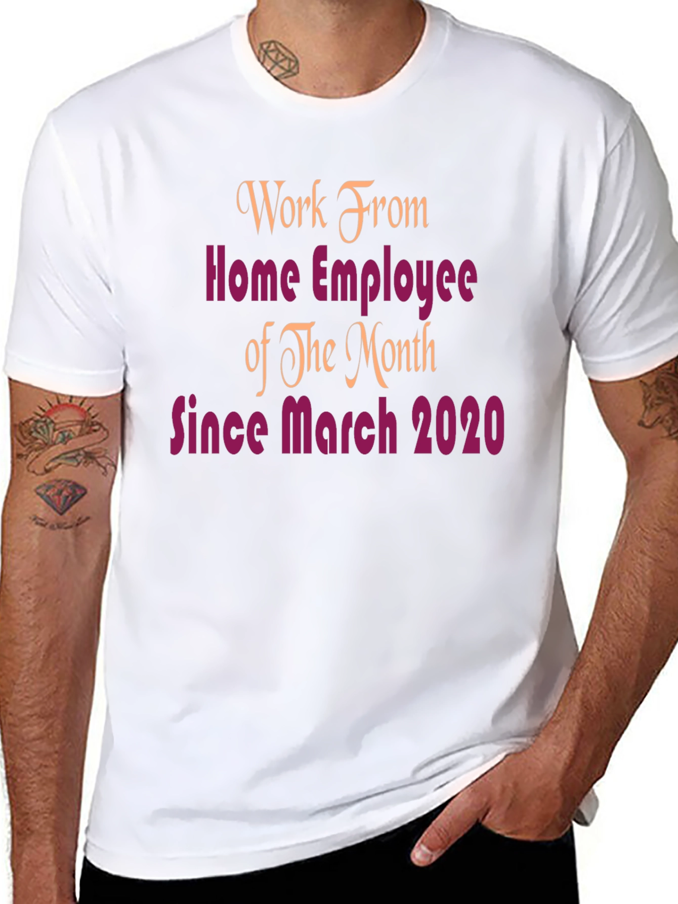 Work From Home Employee T-Shirt