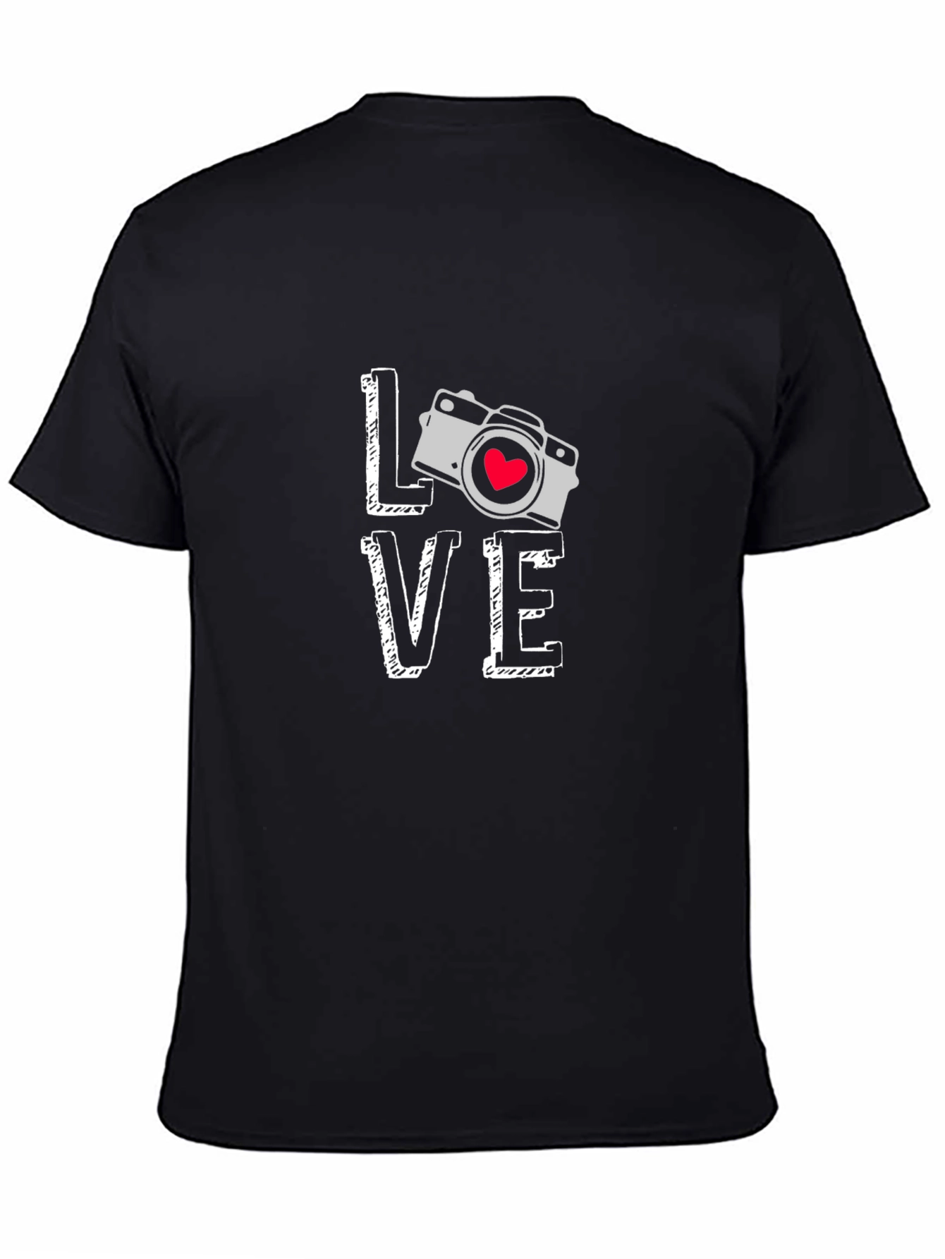 Love Photography T-Shirt - Black Graphic Tee