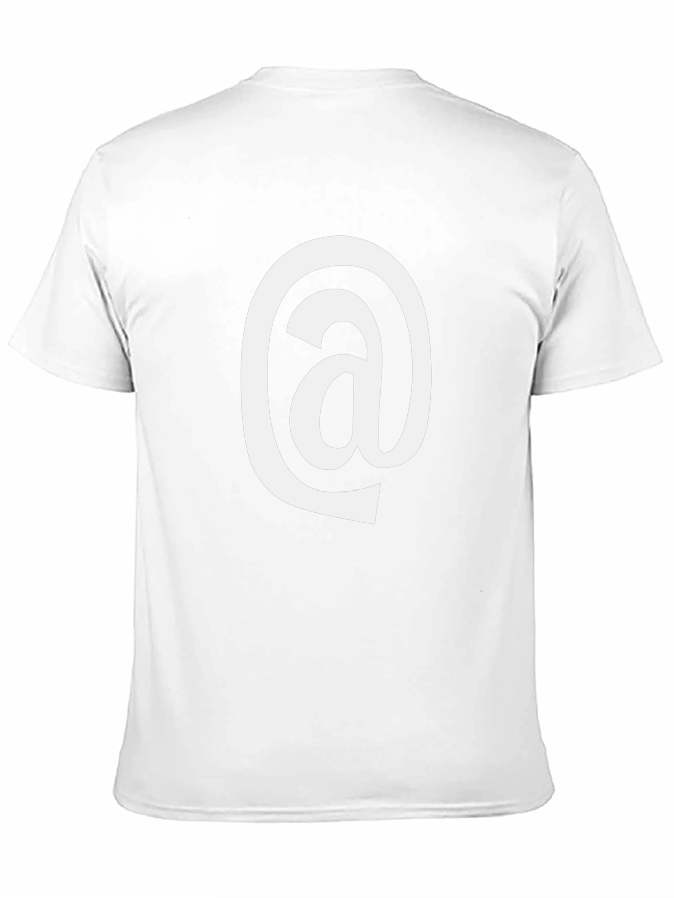 Cool At Sign Black T-Shirt - Mens Fashion