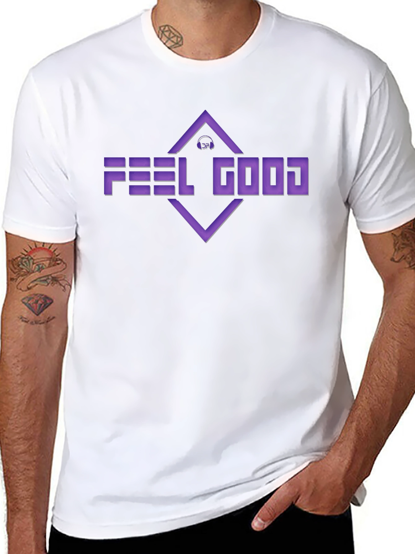 Feel Good Graphic Tee - Black