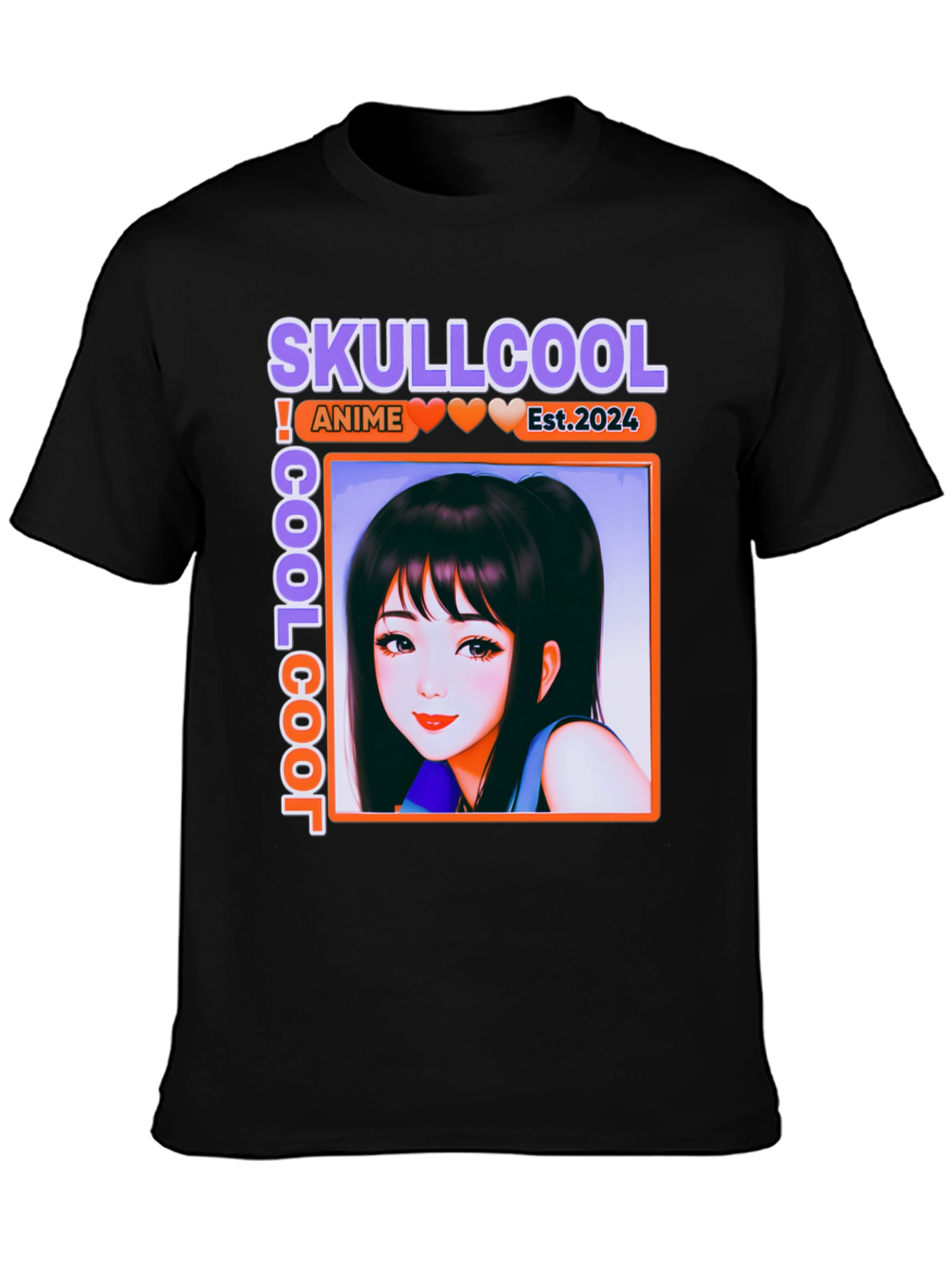 Skullcool Anime Graphic T-Shirt