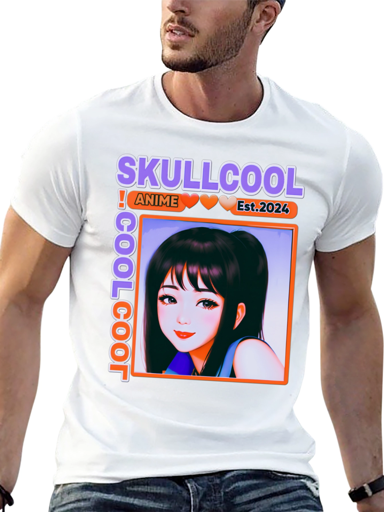 Skullcool Anime Graphic T-Shirt