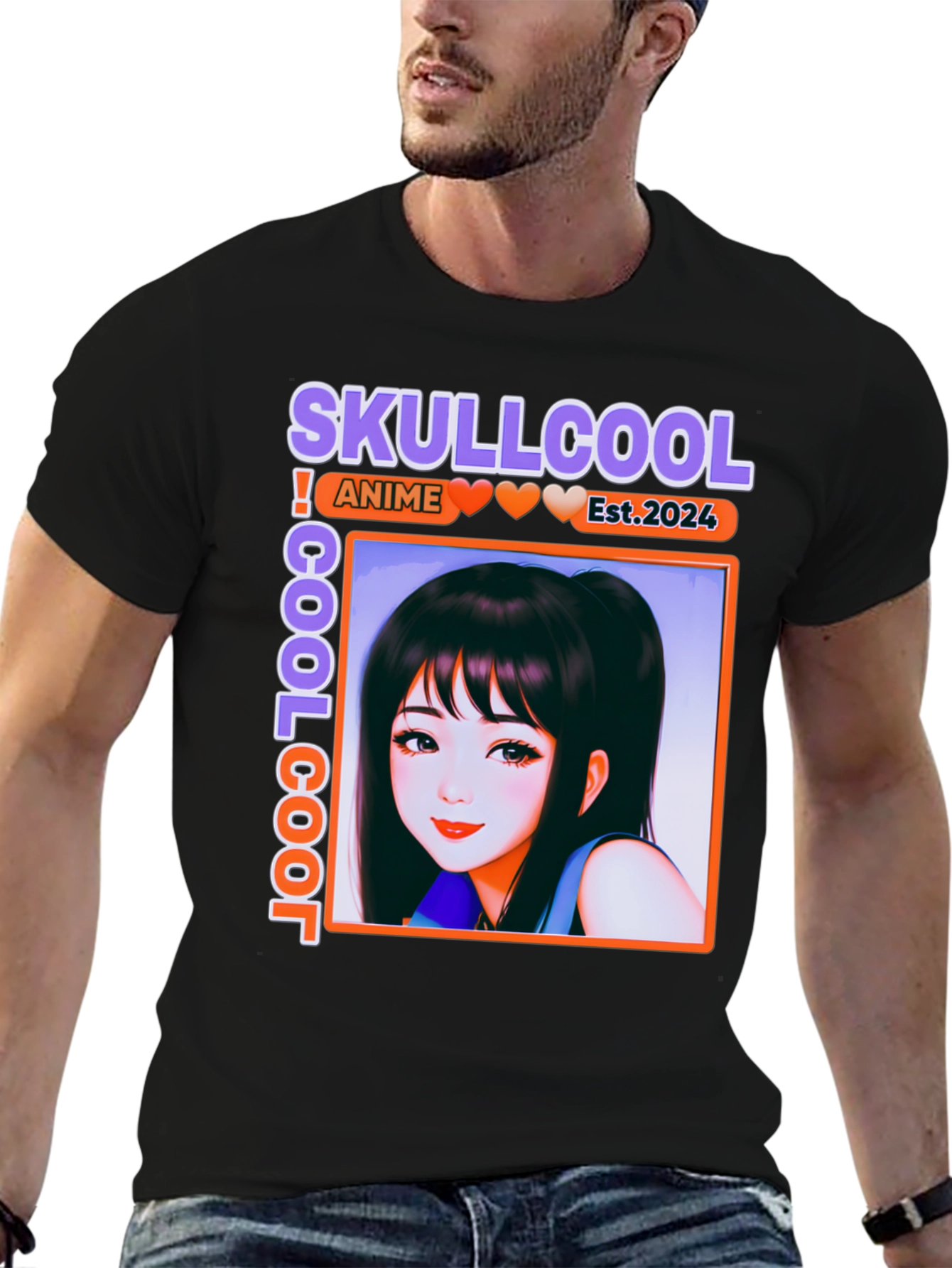 Skullcool Anime Graphic T-Shirt