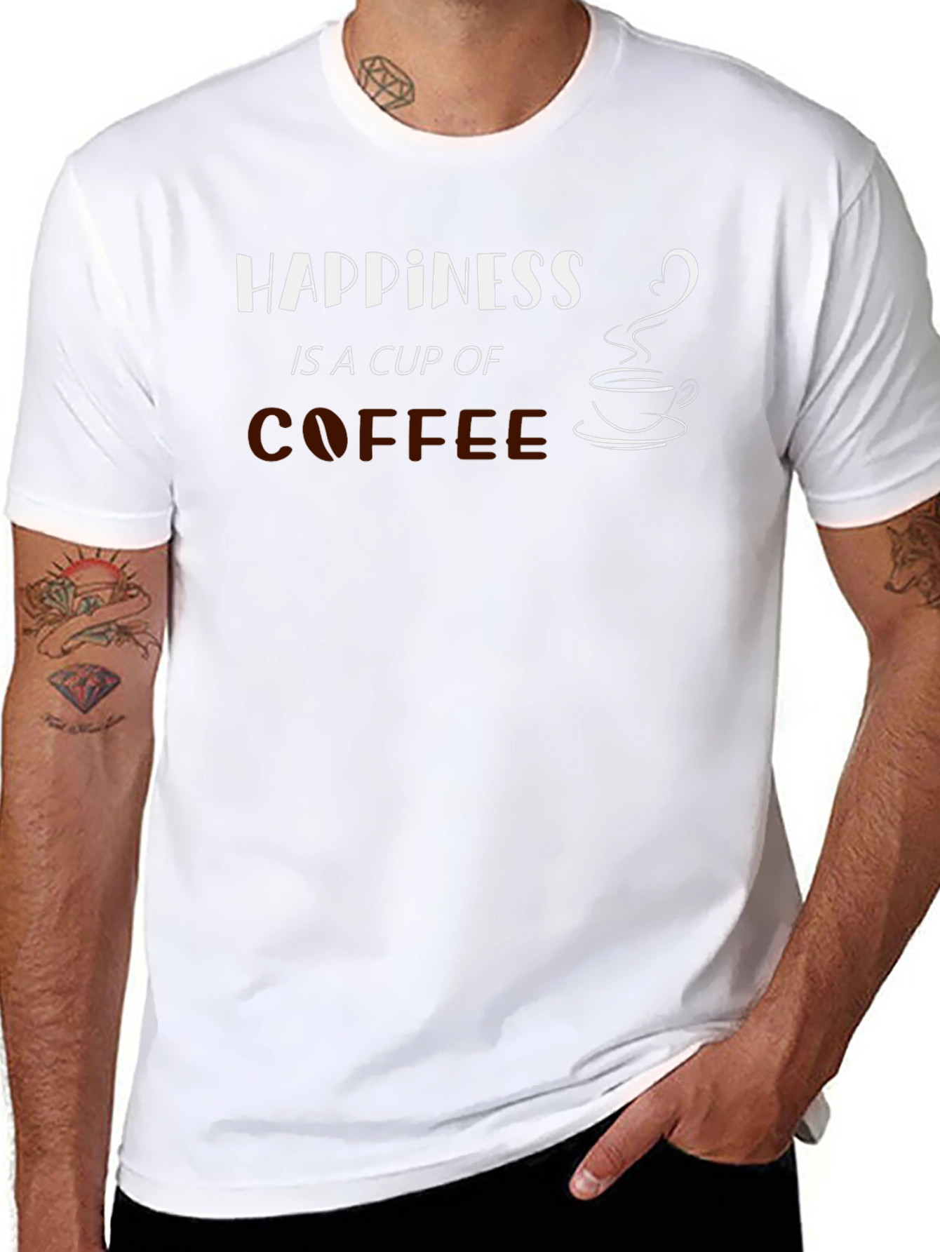 Happiness is a Cup of Coffee T-Shirt