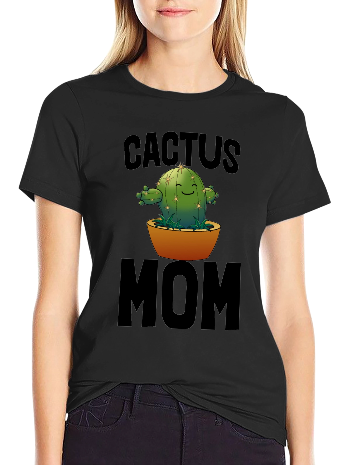 Cactus Mom Graphic Tee - Unisex Crew Neck