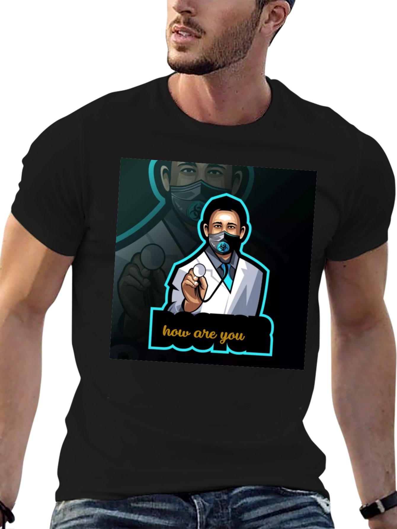 Doctor Cartoon Graphic Tee - How Are You?
