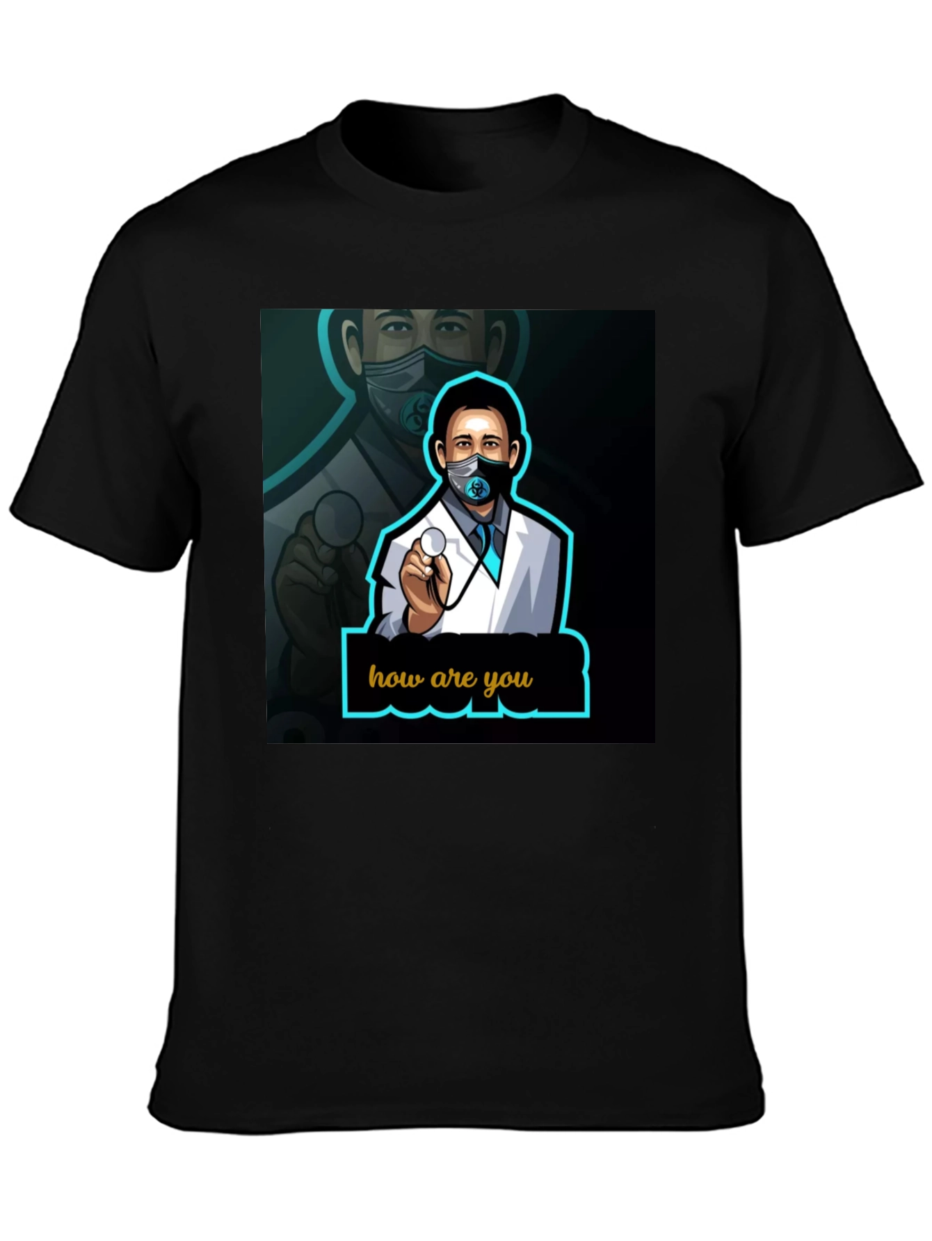 Doctor Cartoon Graphic Tee - How Are You?