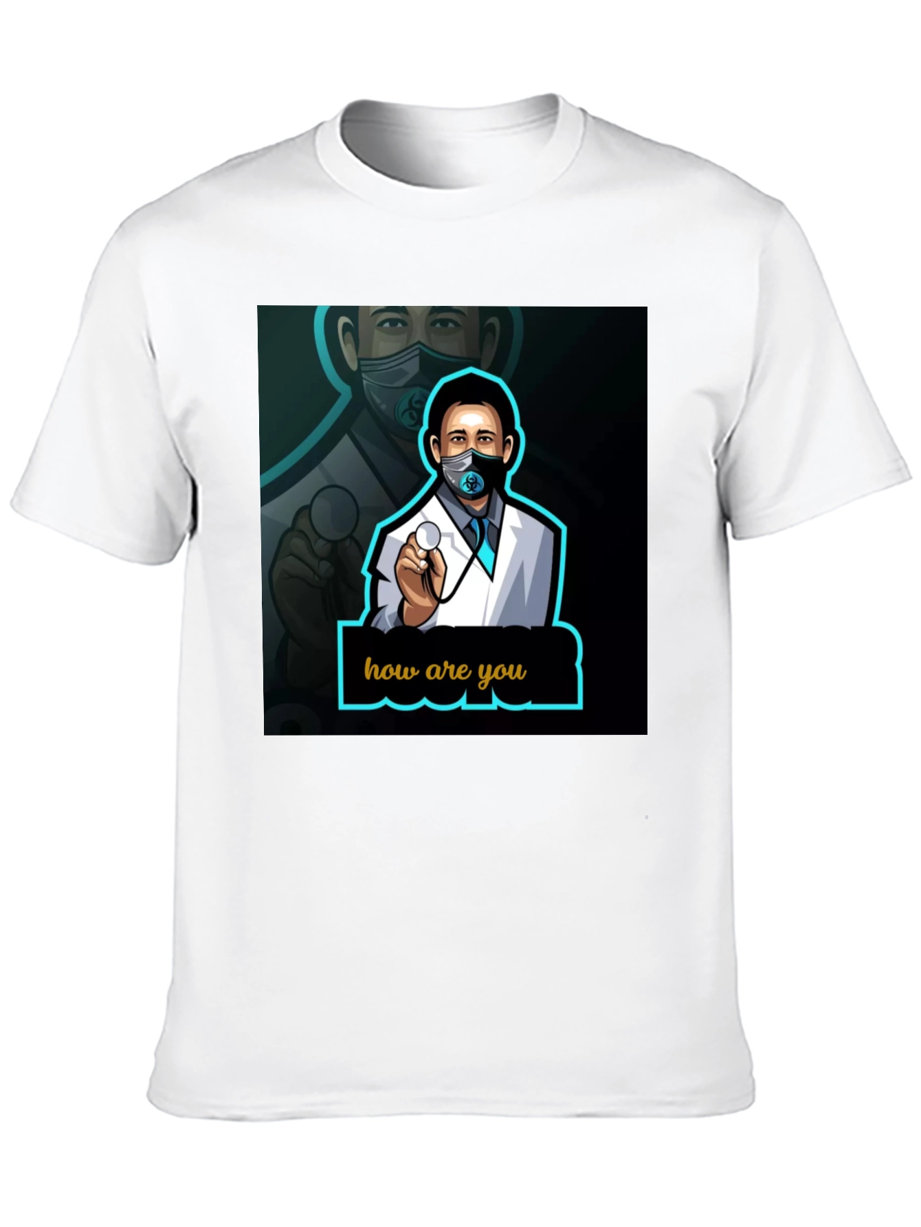 Doctor Cartoon Graphic Tee - How Are You?