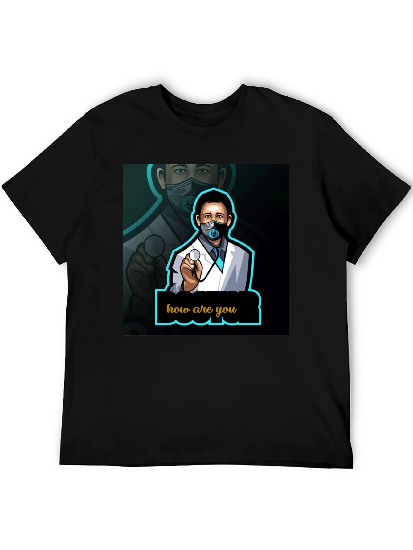 Doctor Cartoon Graphic Tee - How Are You?