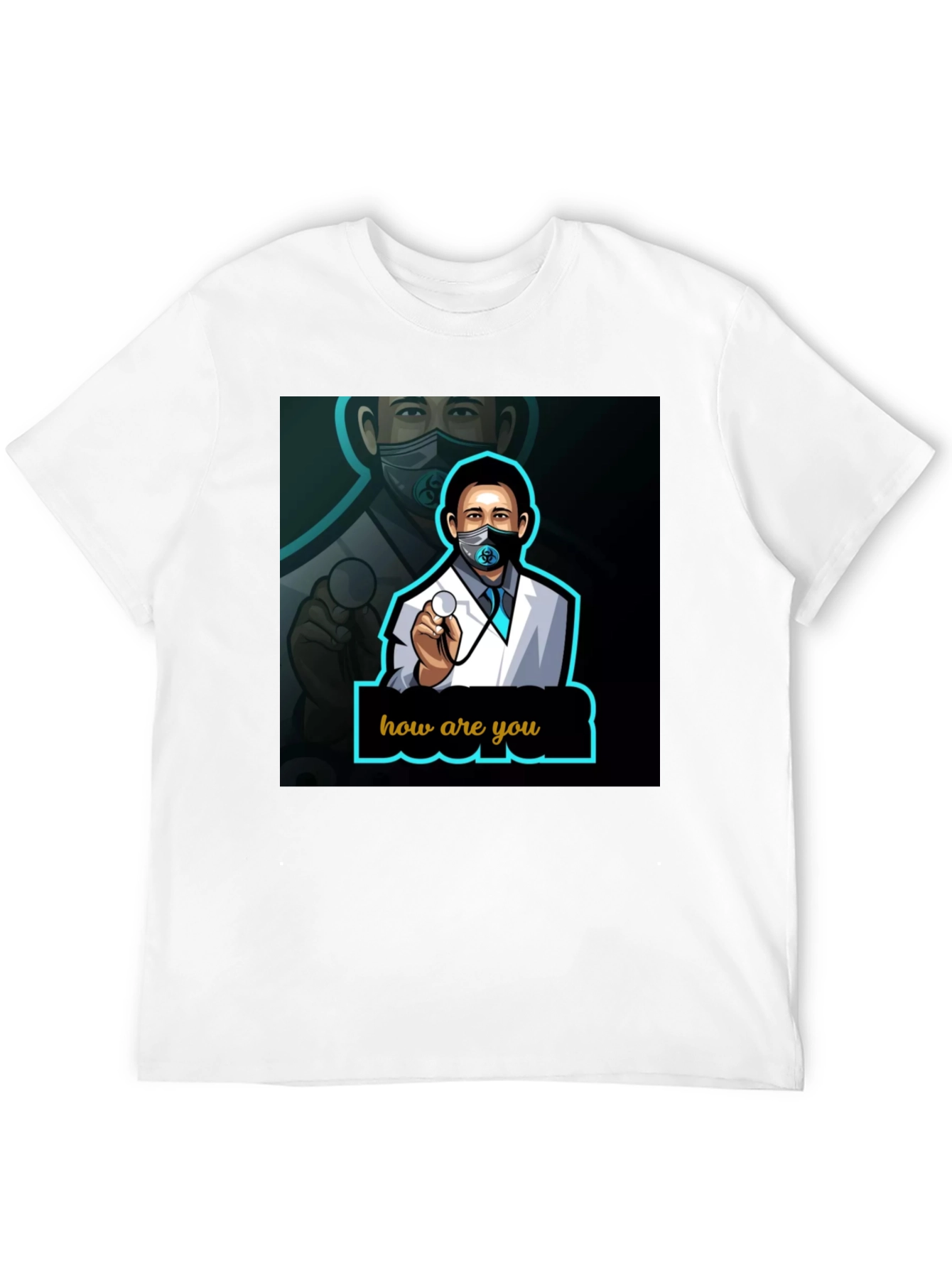 Doctor Cartoon Graphic Tee - How Are You?