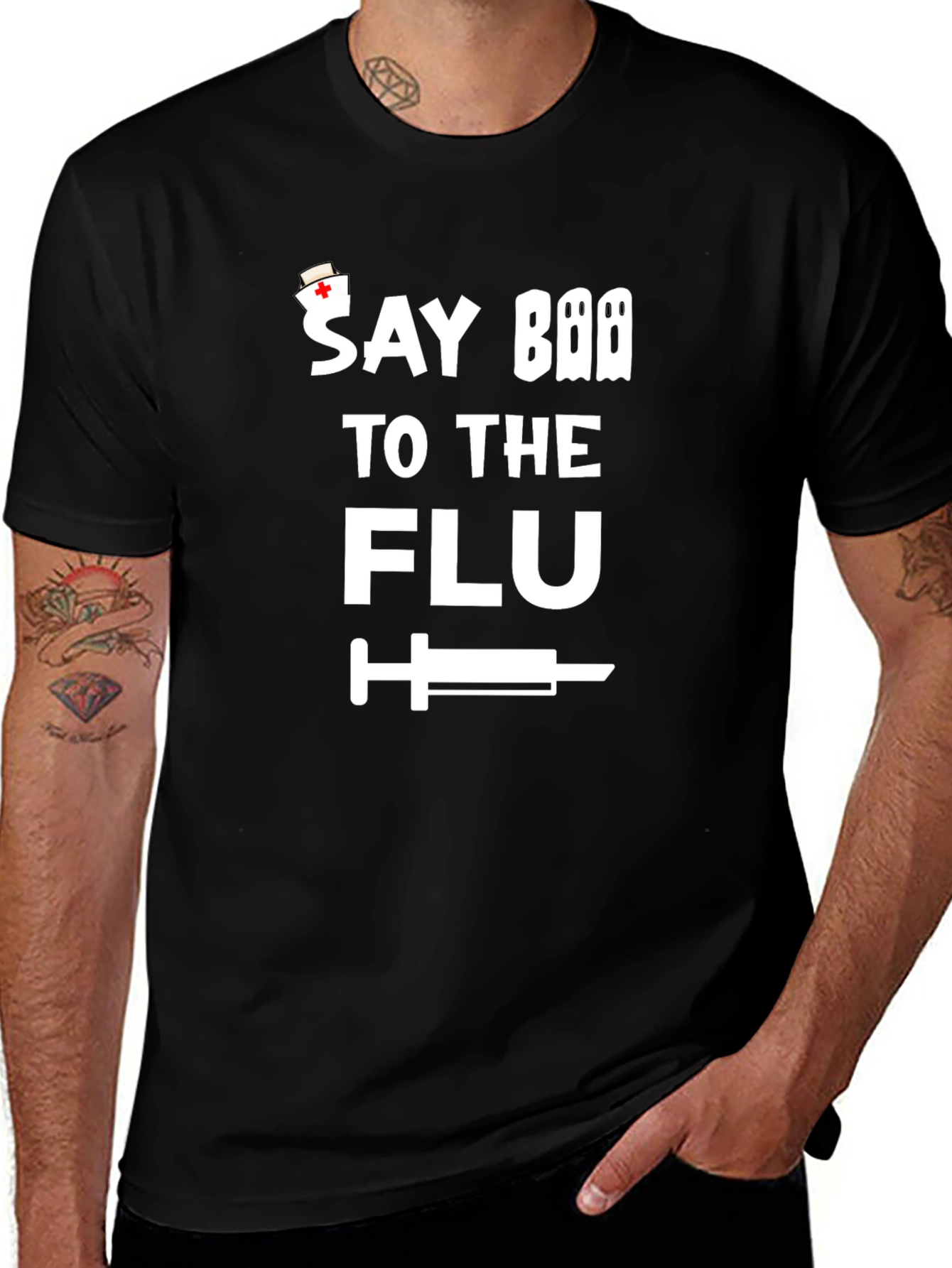 Say Boo to the Flu T-Shirt