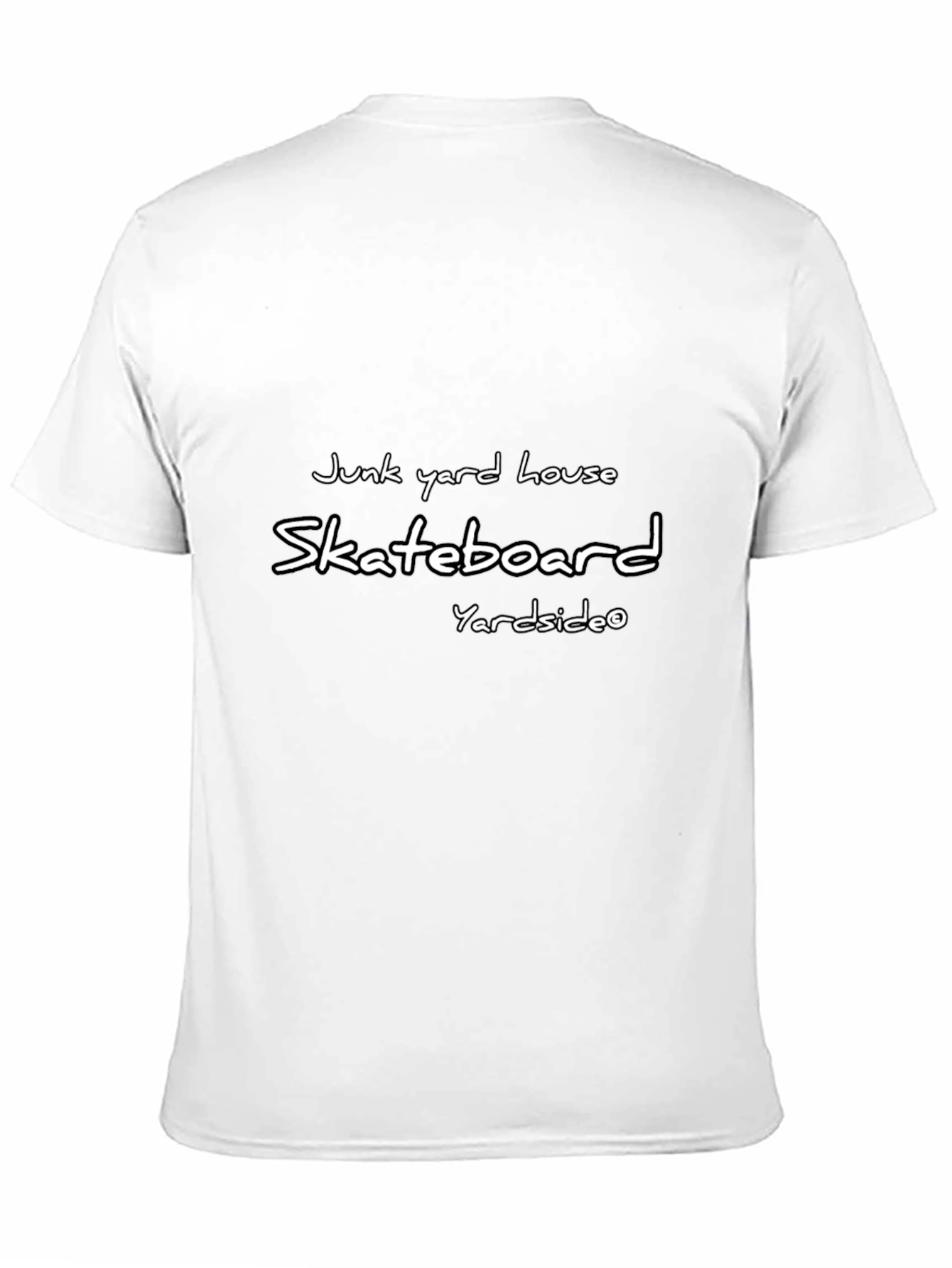 Junk Yard House Skateboard Graphic Tee - Black
