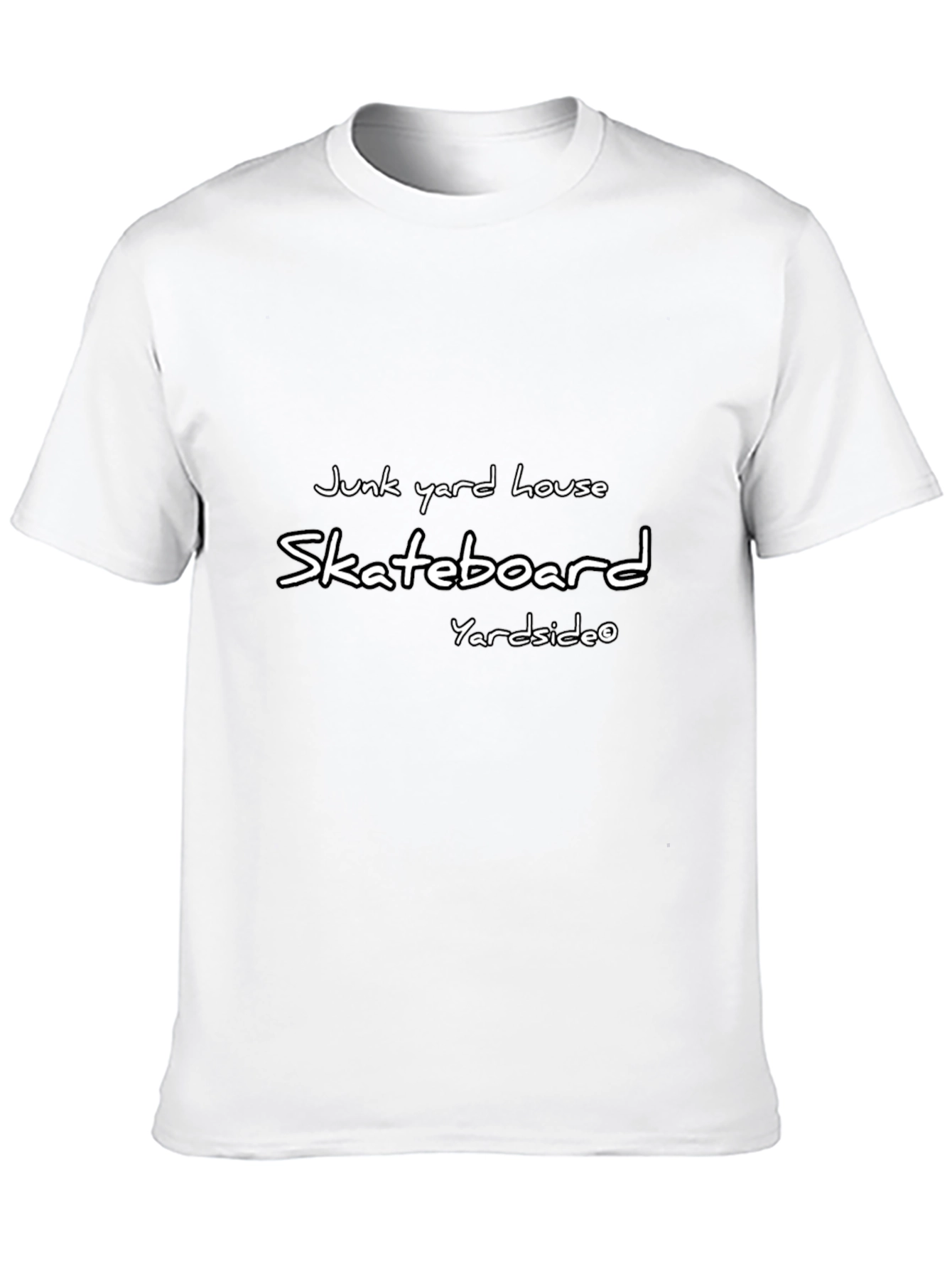 Junk Yard House Skateboard Graphic Tee - Black