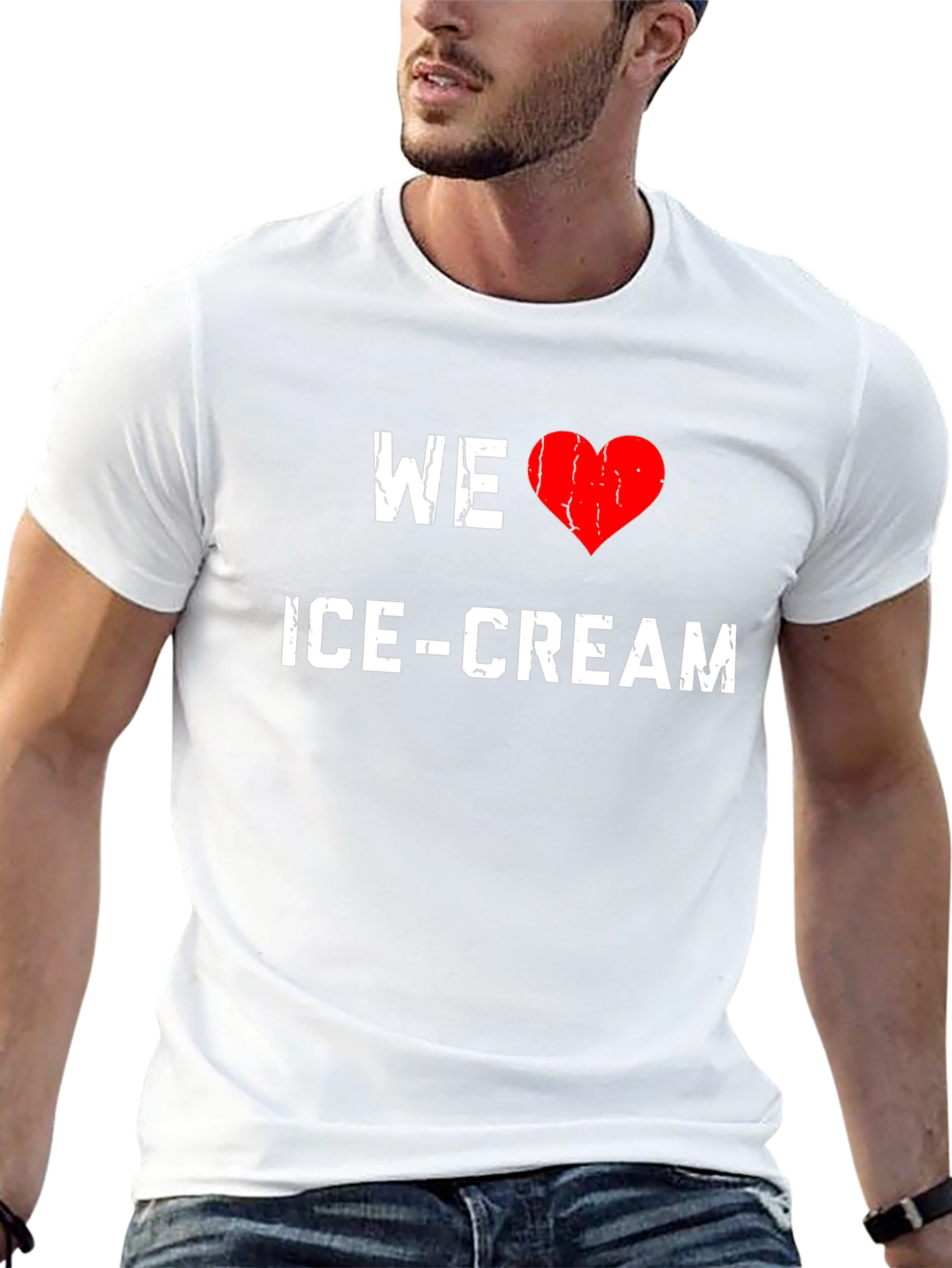We Love Ice Cream Graphic T-Shirt