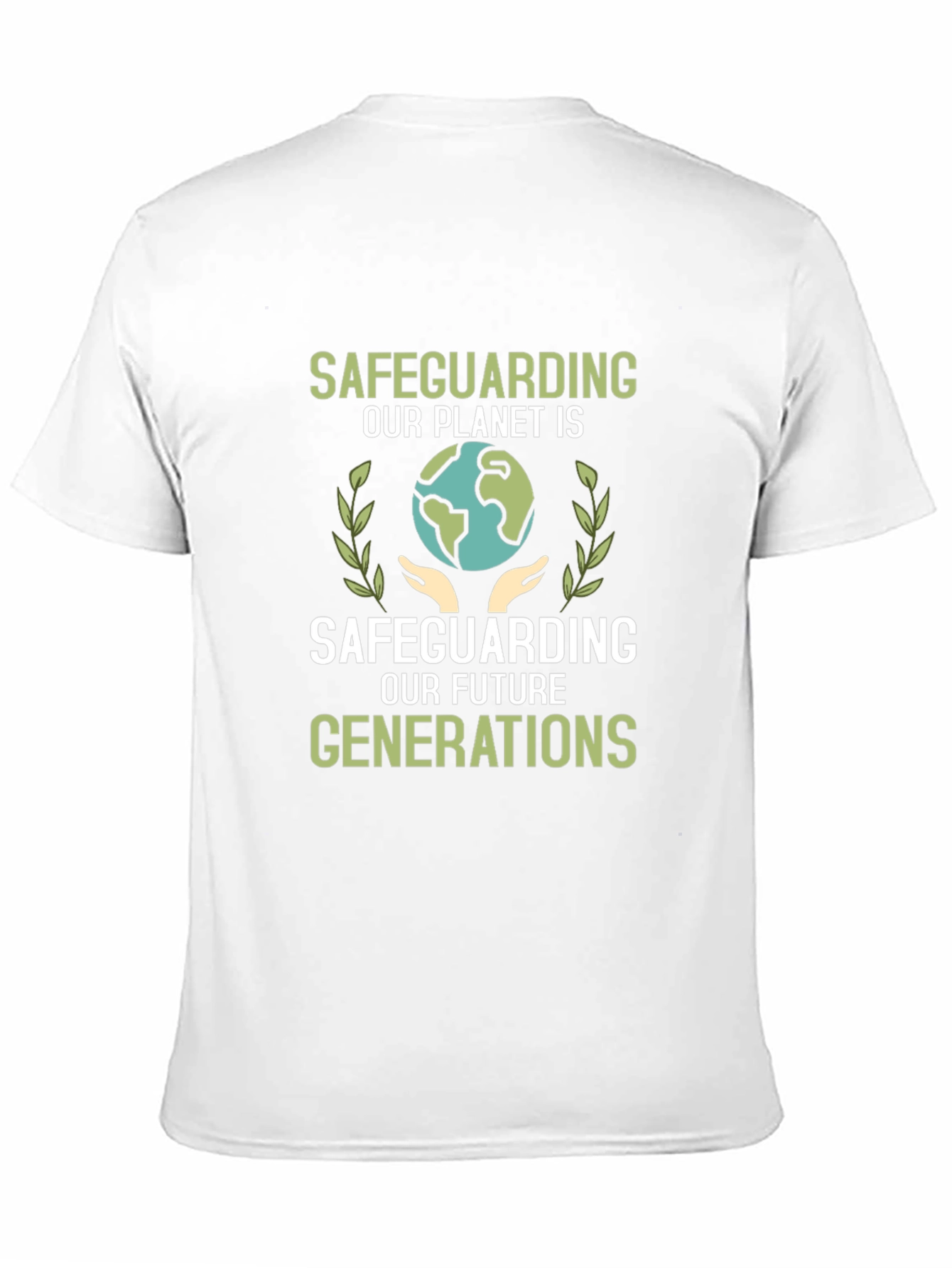 Eco-Friendly Safeguarding Planet Graphic Tee
