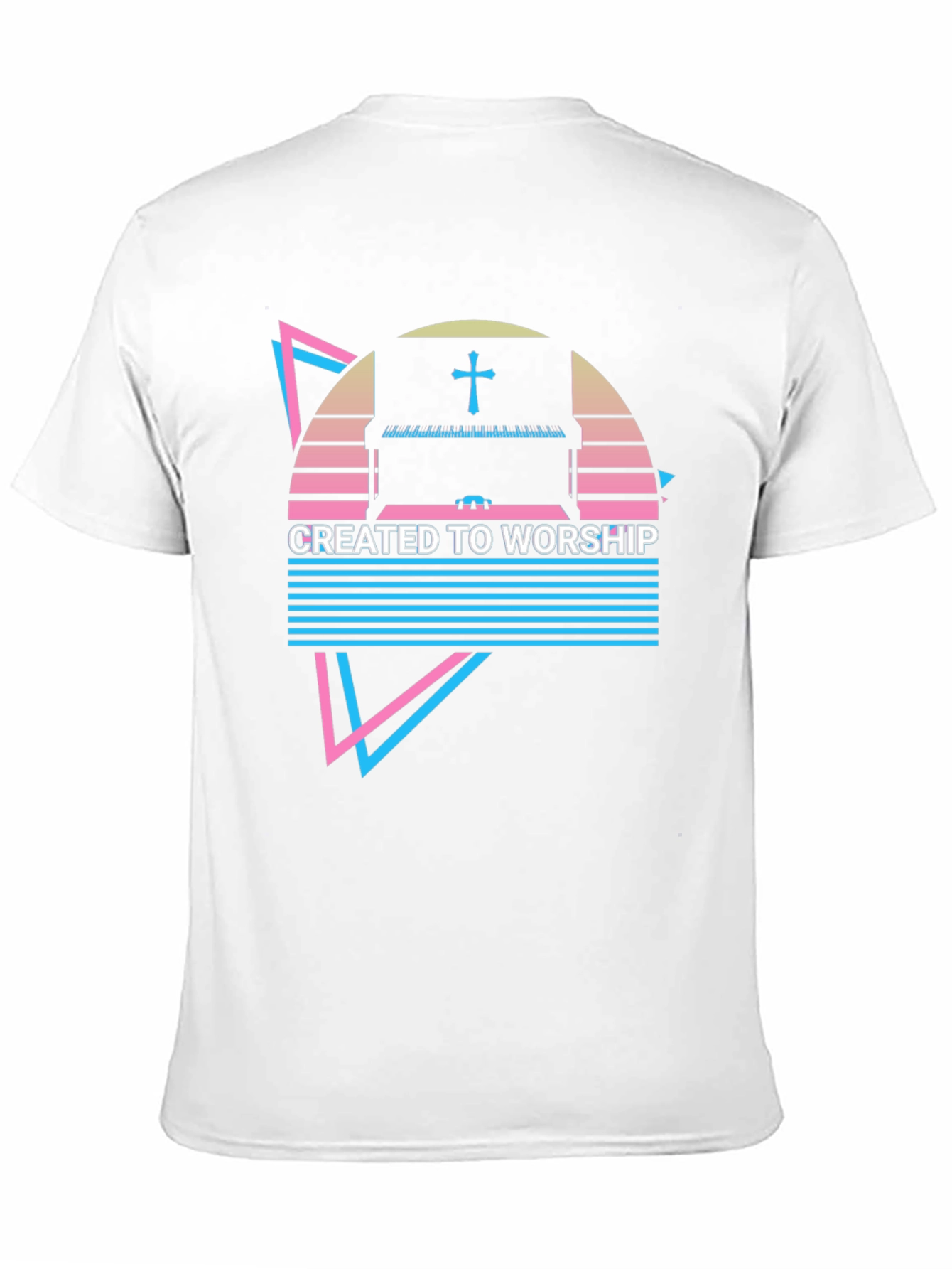 Created to Worship Piano Graphic Tee