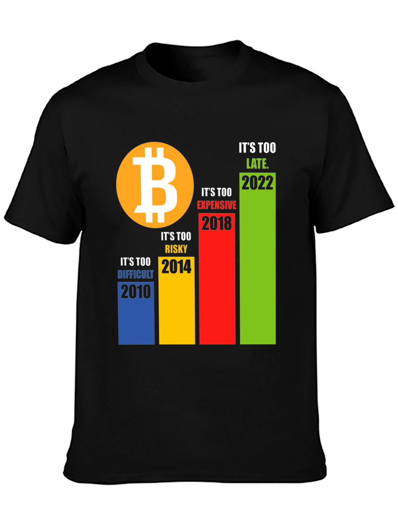Bitcoin Evolution T-Shirt - BTC Crypto Tee