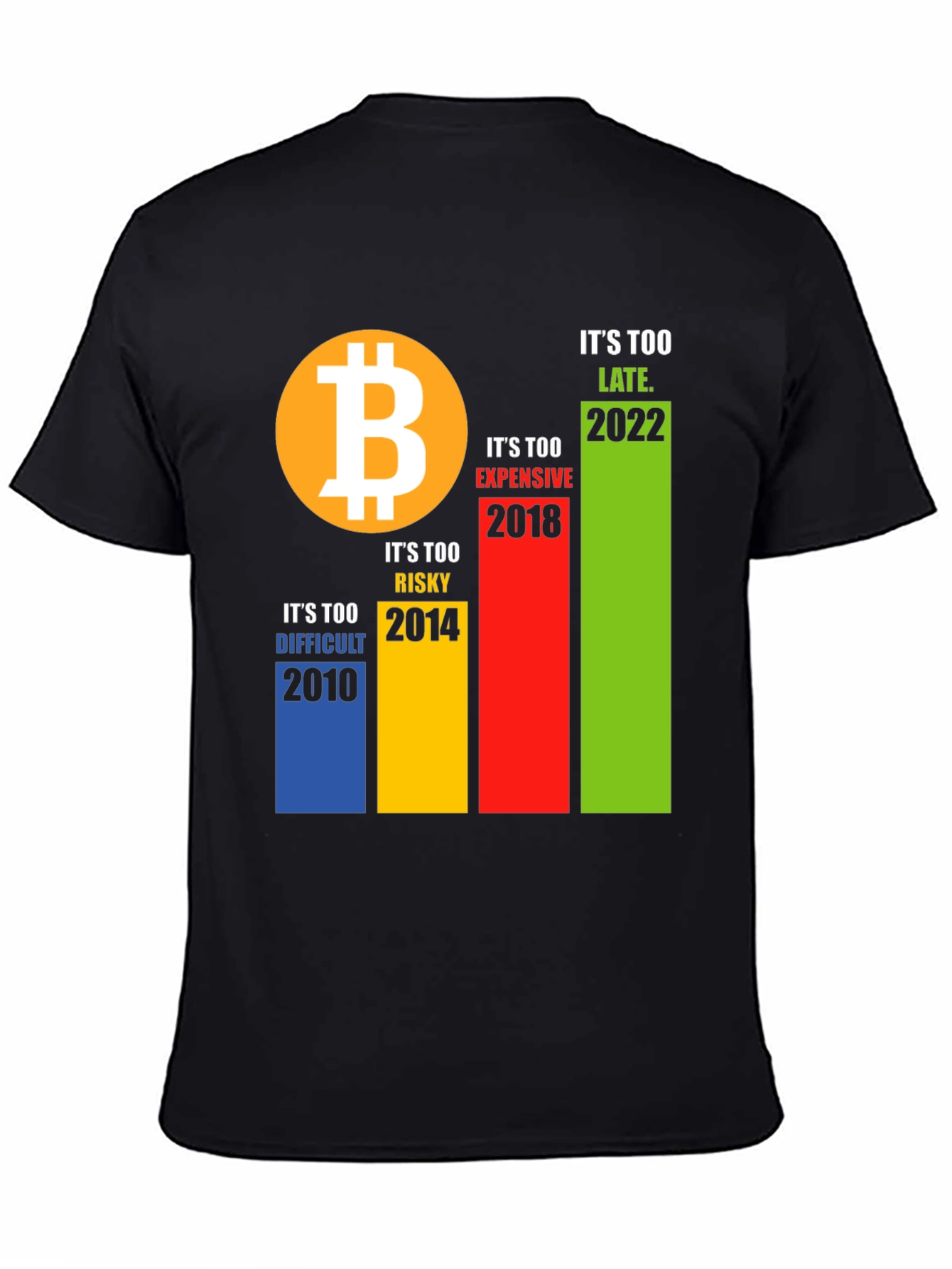 Bitcoin Evolution T-Shirt - BTC Crypto Tee