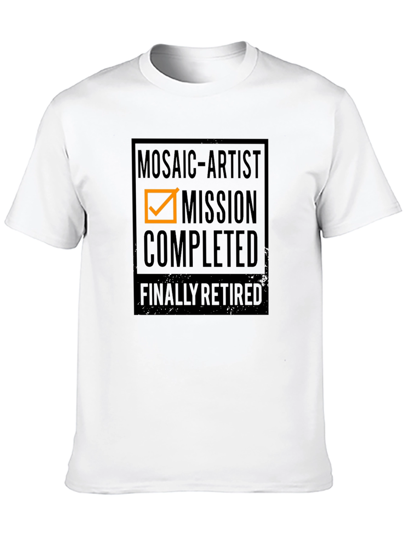 Mosaic Artist Mission Completed Retired T-Shirt