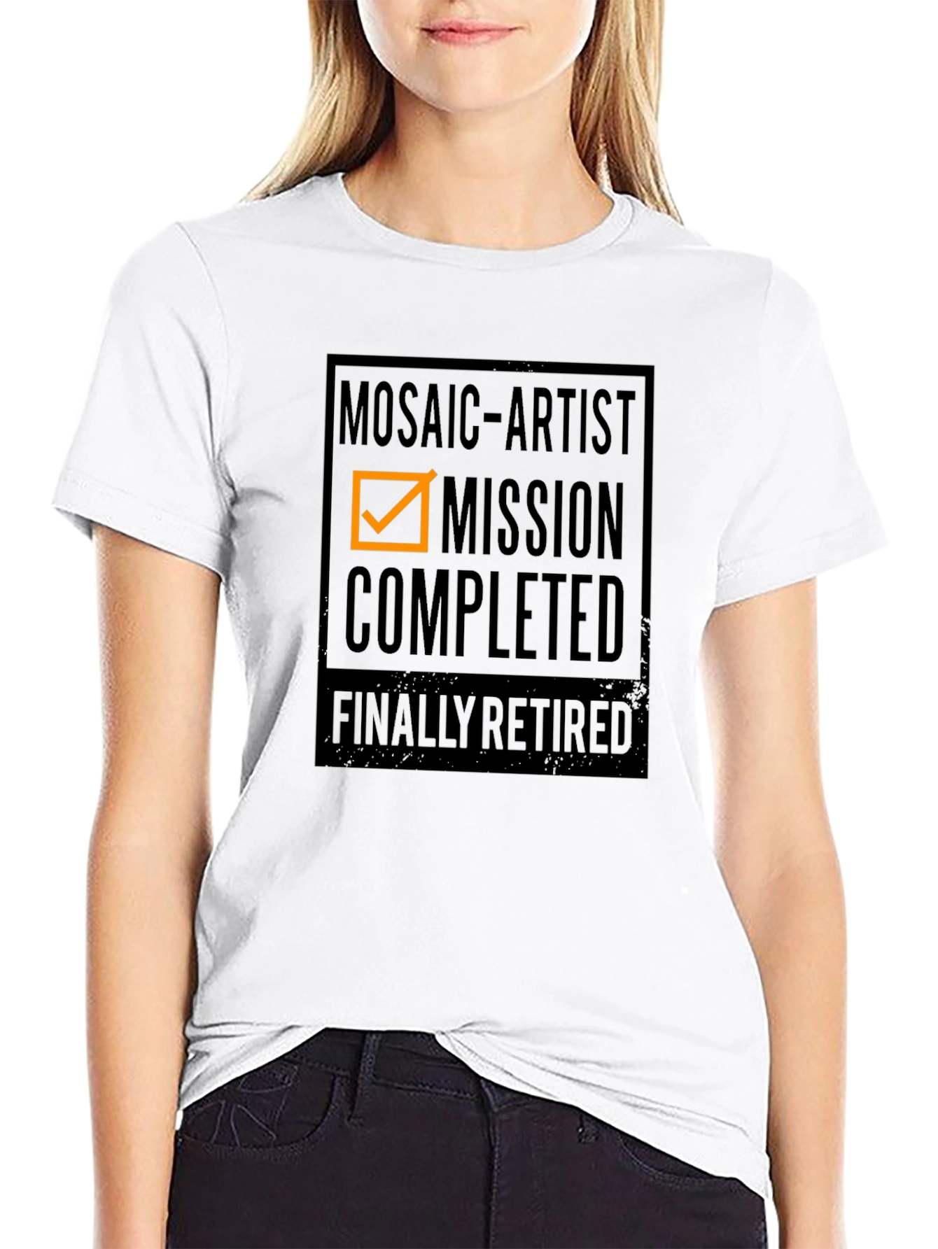 Mosaic Artist Mission Completed Retired T-Shirt