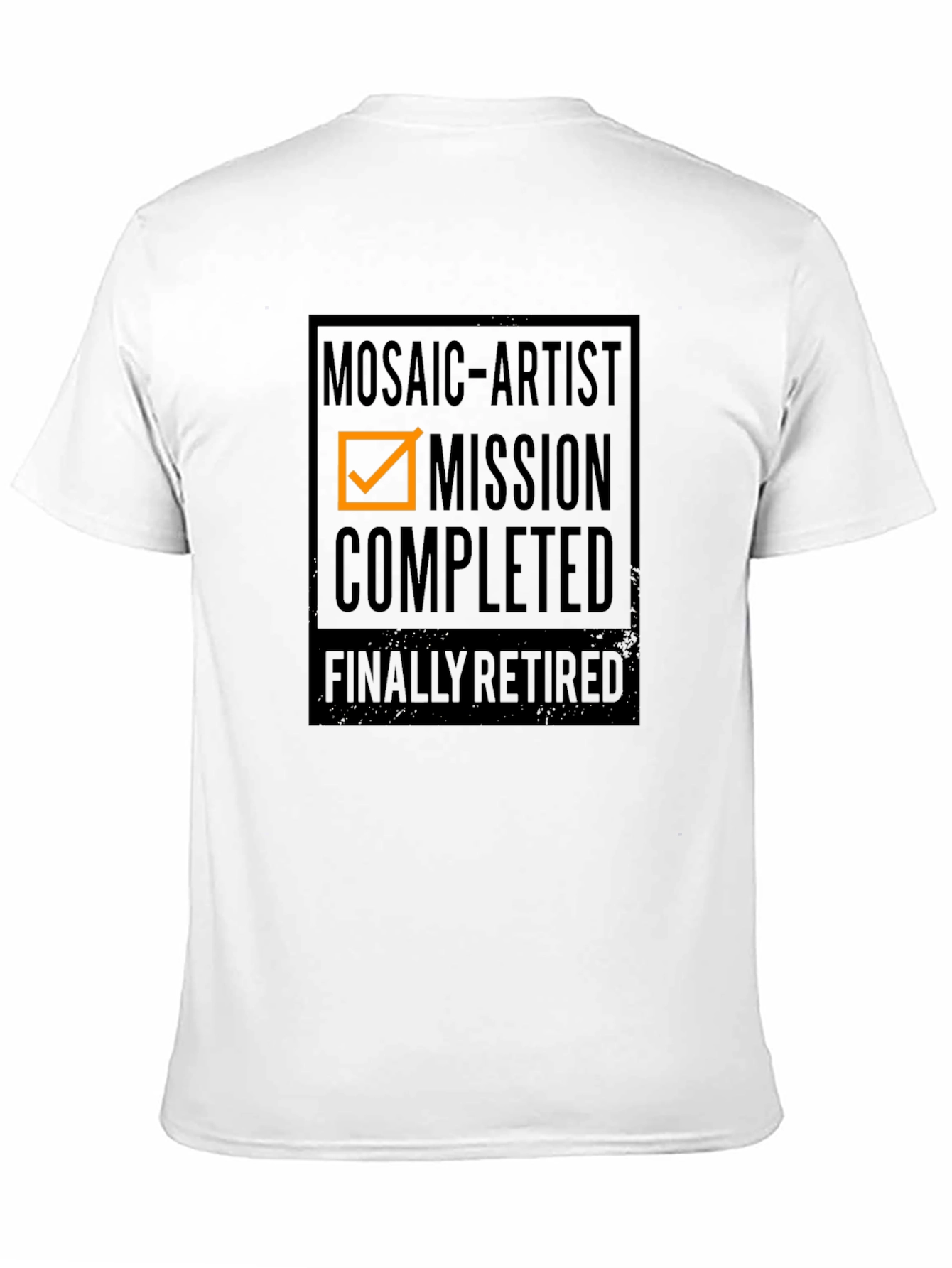 Mosaic Artist Mission Completed Retired T-Shirt