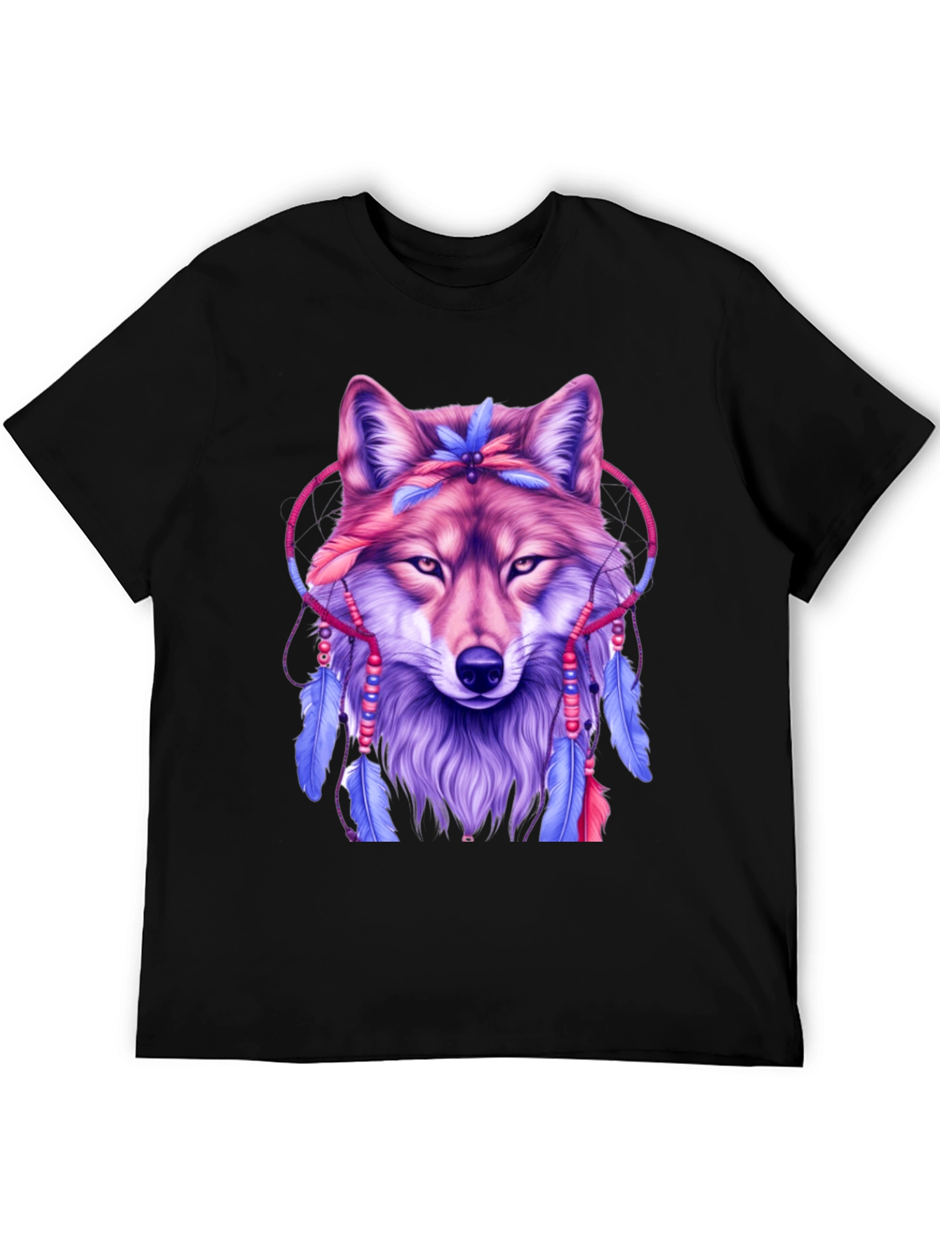 Wolf Dreamcatcher Graphic Tee