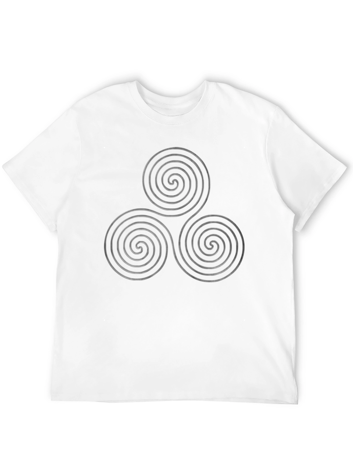 Triskele Graphic T-Shirt - Celtic Knot Design
