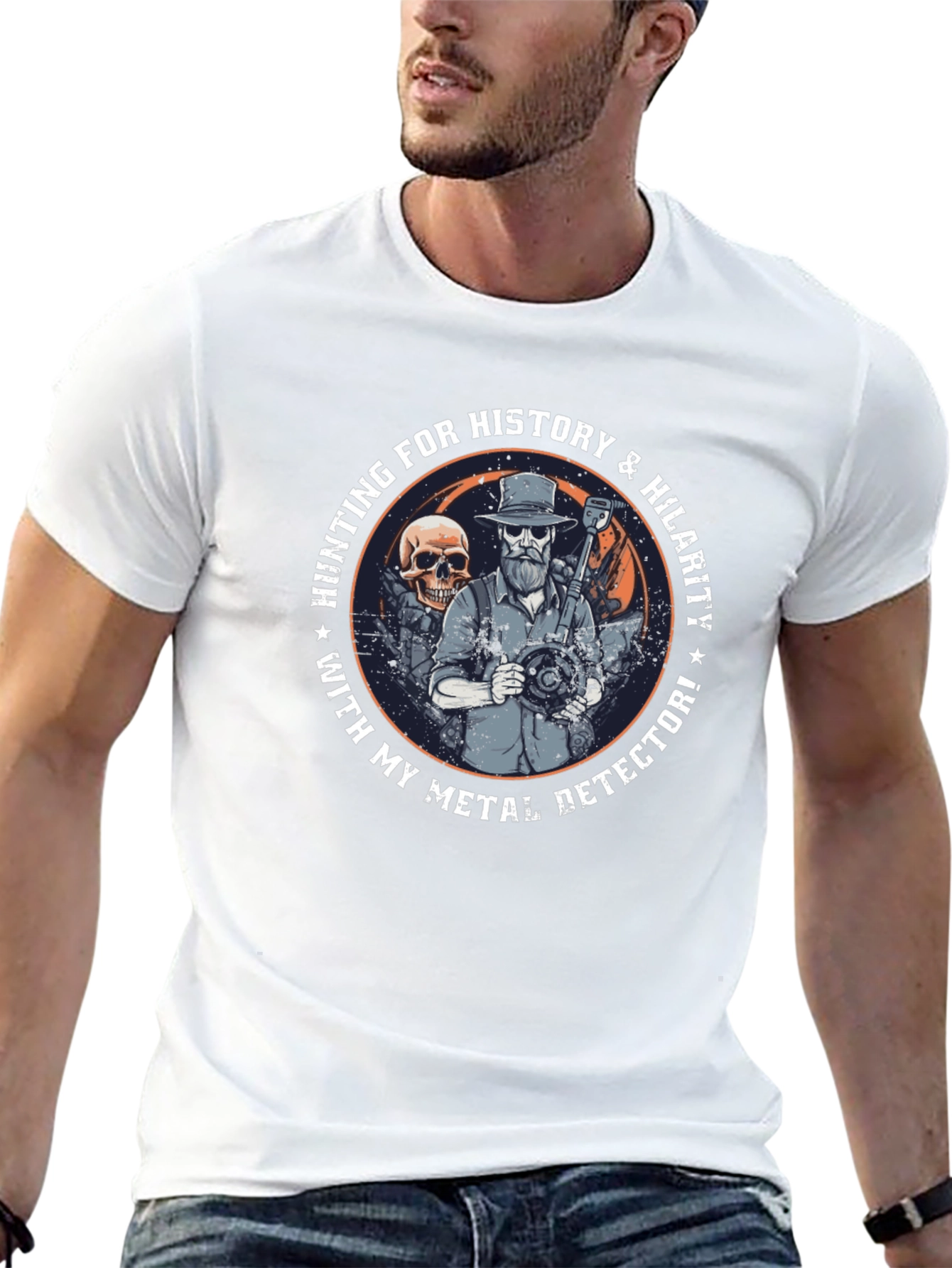 History Hunter Metal Detector Tee