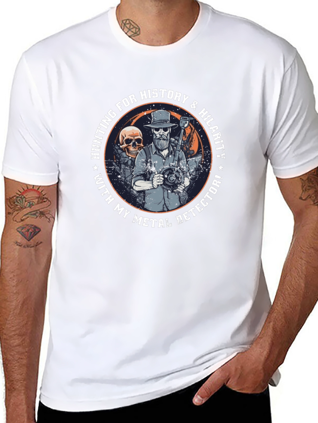 History Hunter Metal Detector Tee