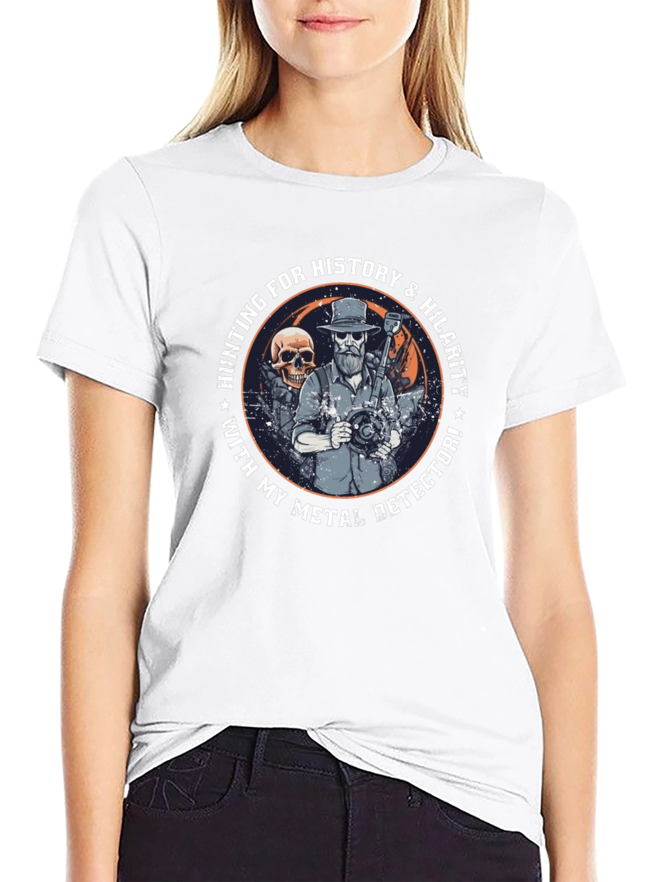 History Hunter Metal Detector Tee