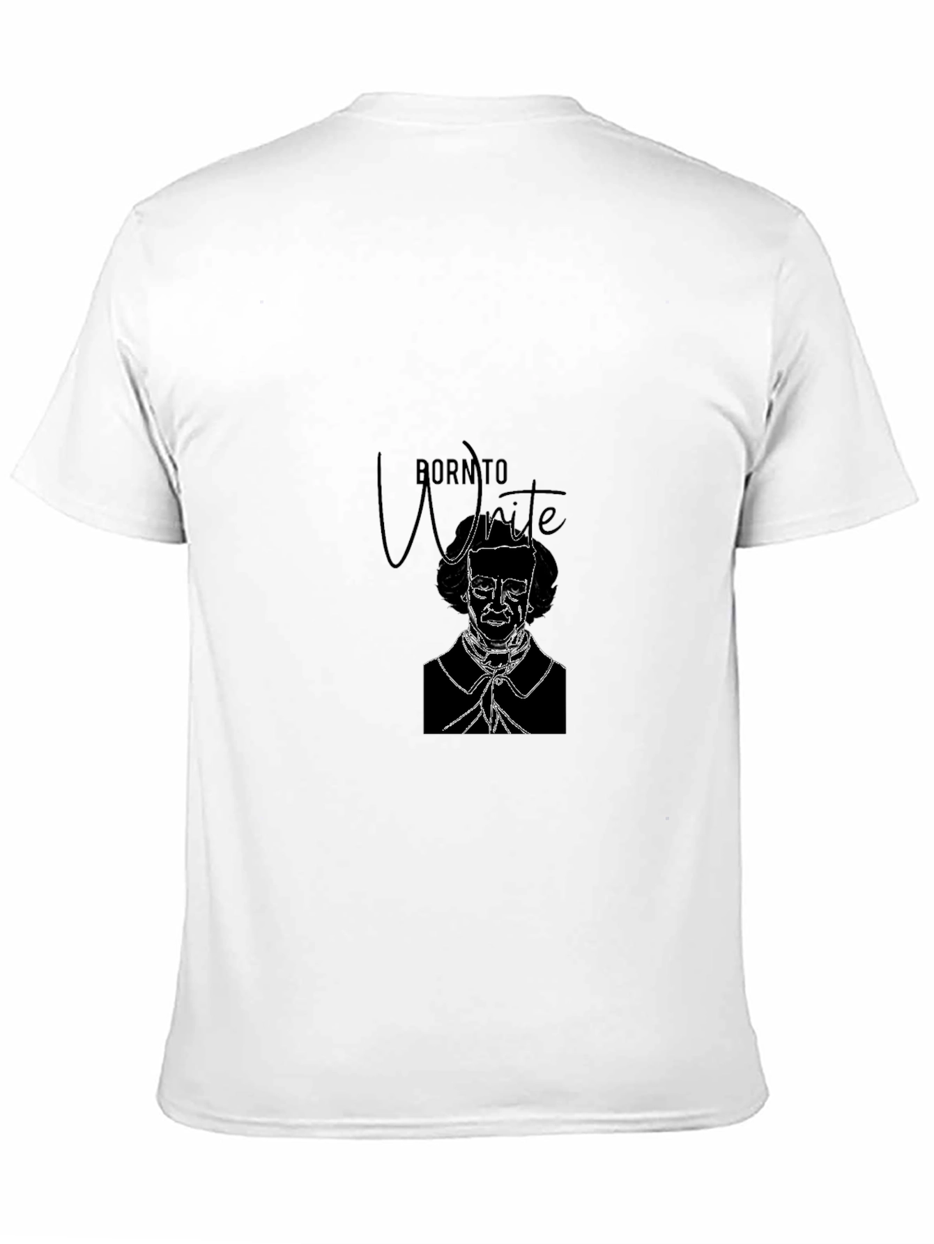 Born to Write Graphic T-Shirt - Black