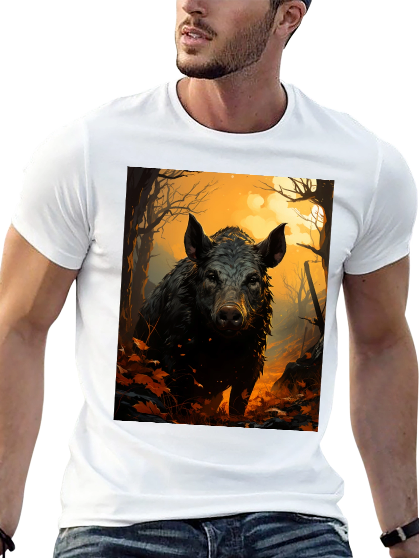 Wild Boar Forest Graphic Tee