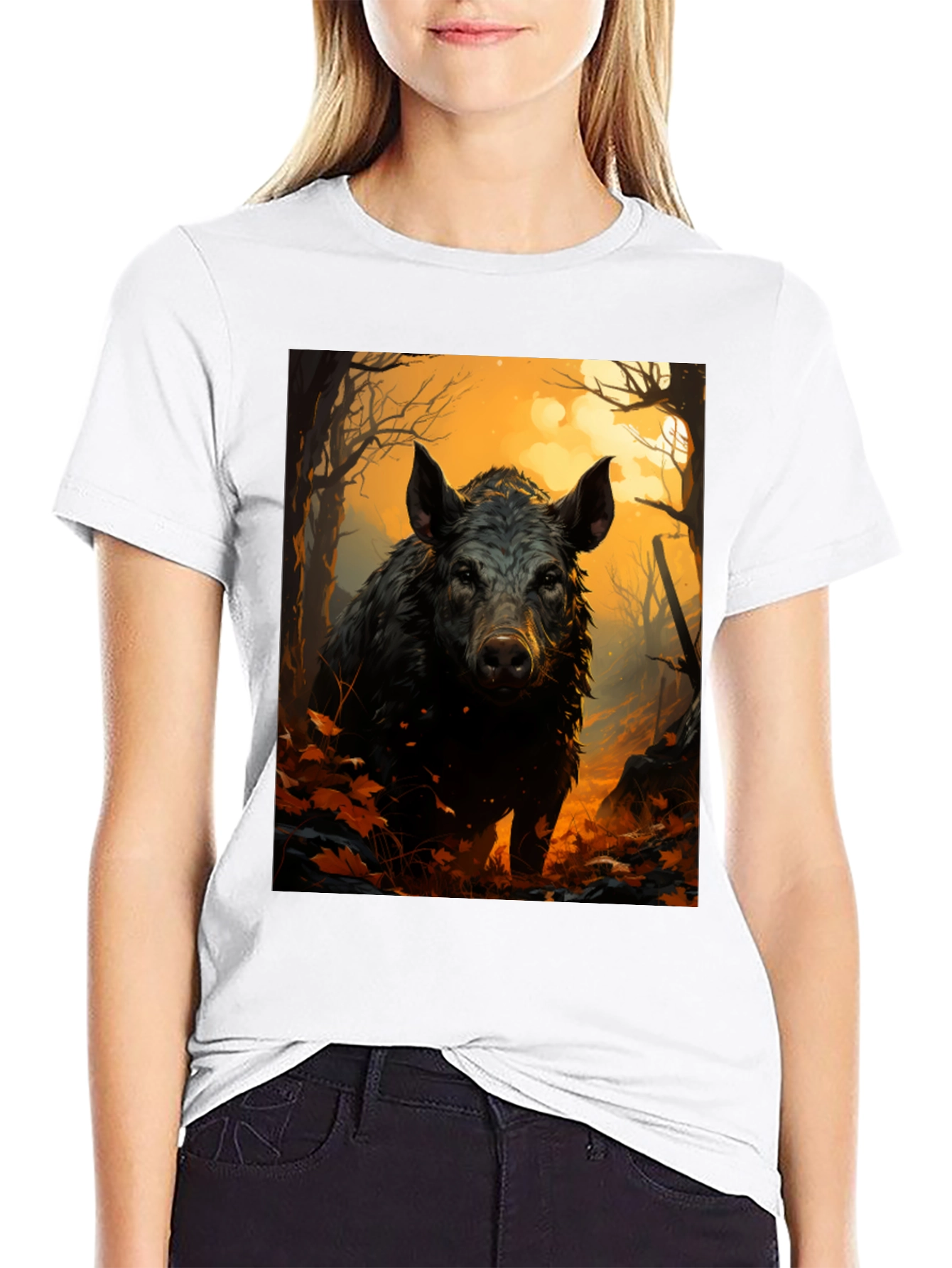 Wild Boar Forest Graphic Tee