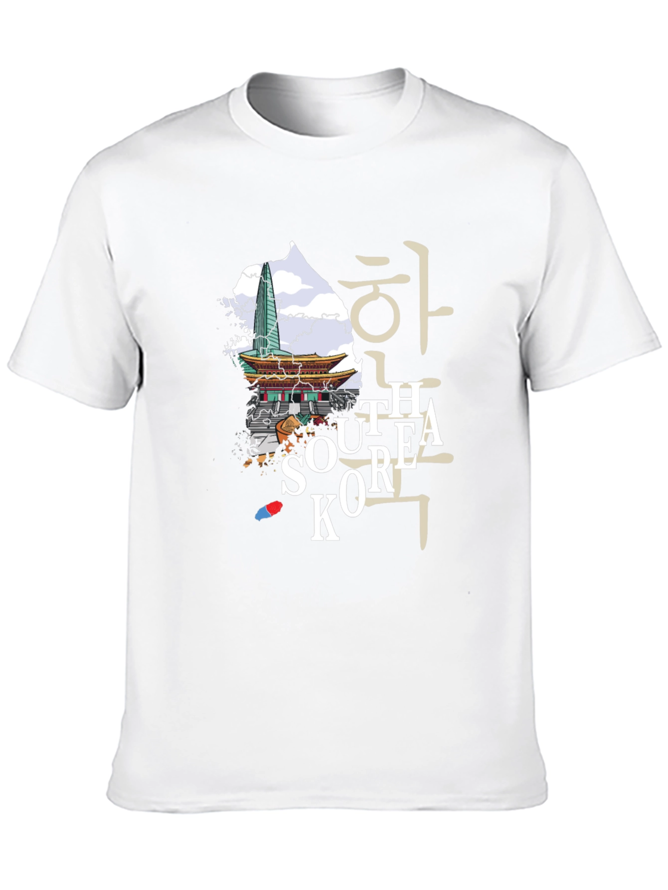 South Korea Graphic Tee - Travel Inspired Shirt