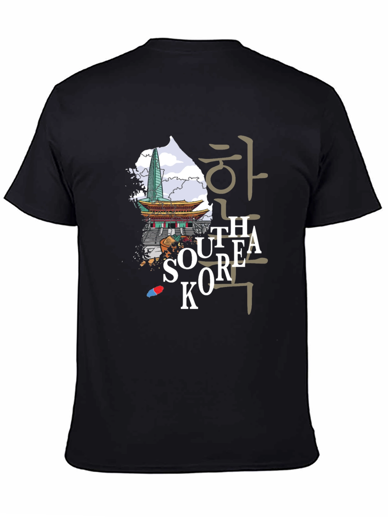 South Korea Graphic Tee - Travel Inspired Shirt