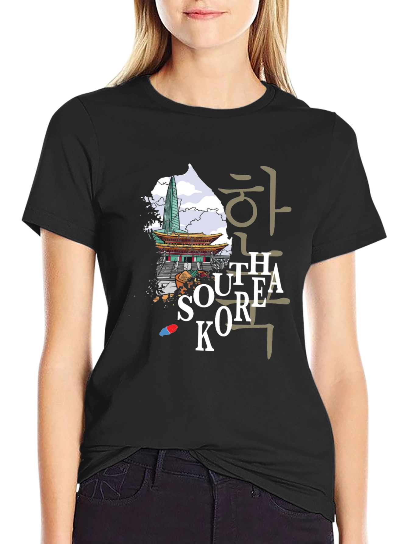 South Korea Graphic Tee - Travel Inspired Shirt