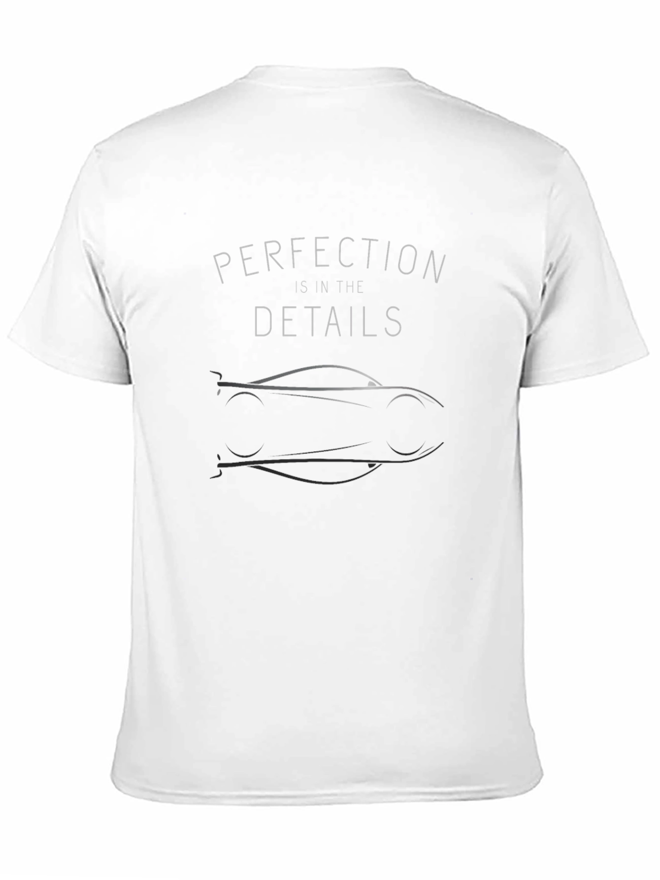 Perfection In The Details Car Graphic T-Shirt