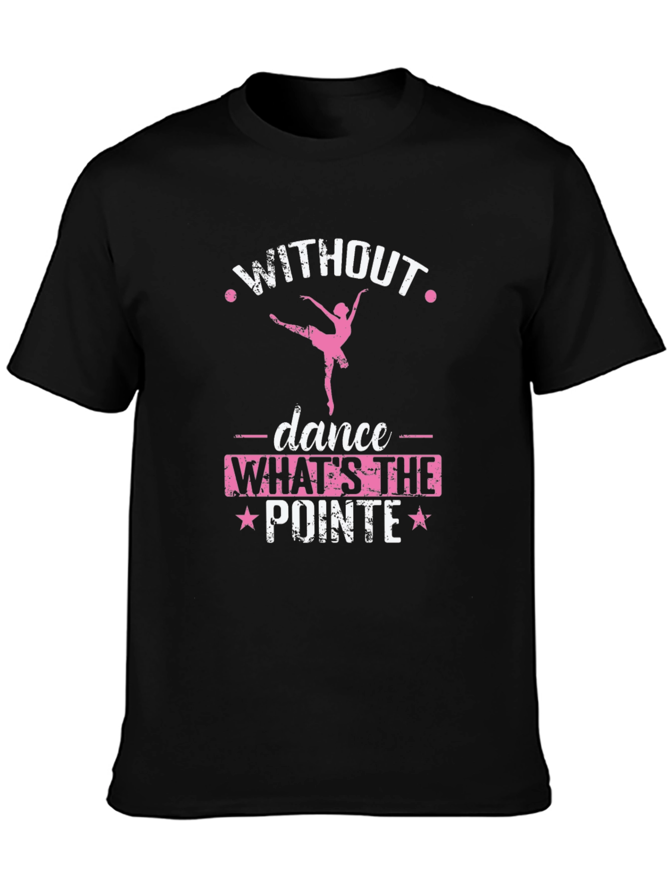 Dance Pointe Graphic T-Shirt - Stylish Dancer Tee