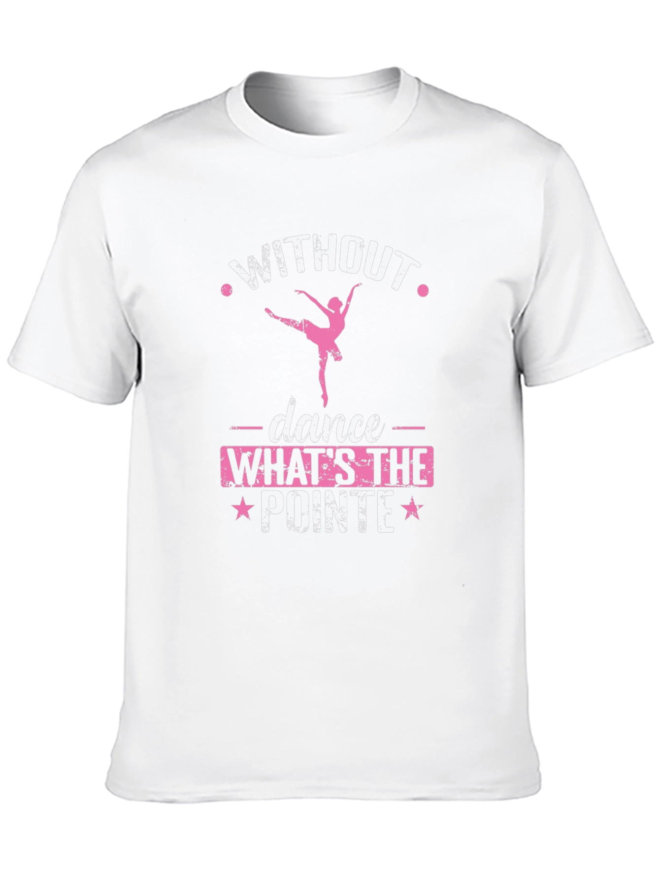 Dance Pointe Graphic T-Shirt - Stylish Dancer Tee
