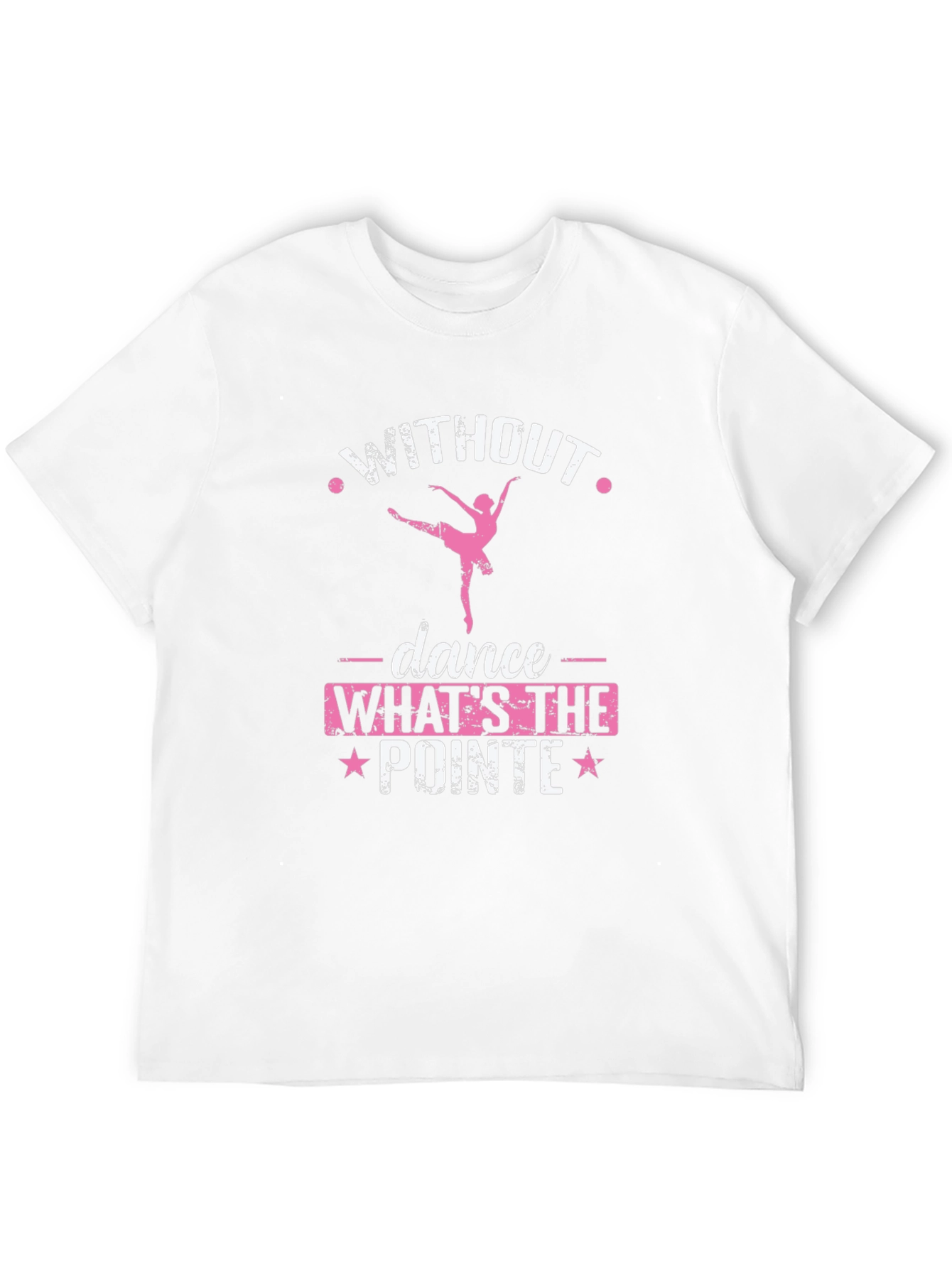 Dance Pointe Graphic T-Shirt - Stylish Dancer Tee