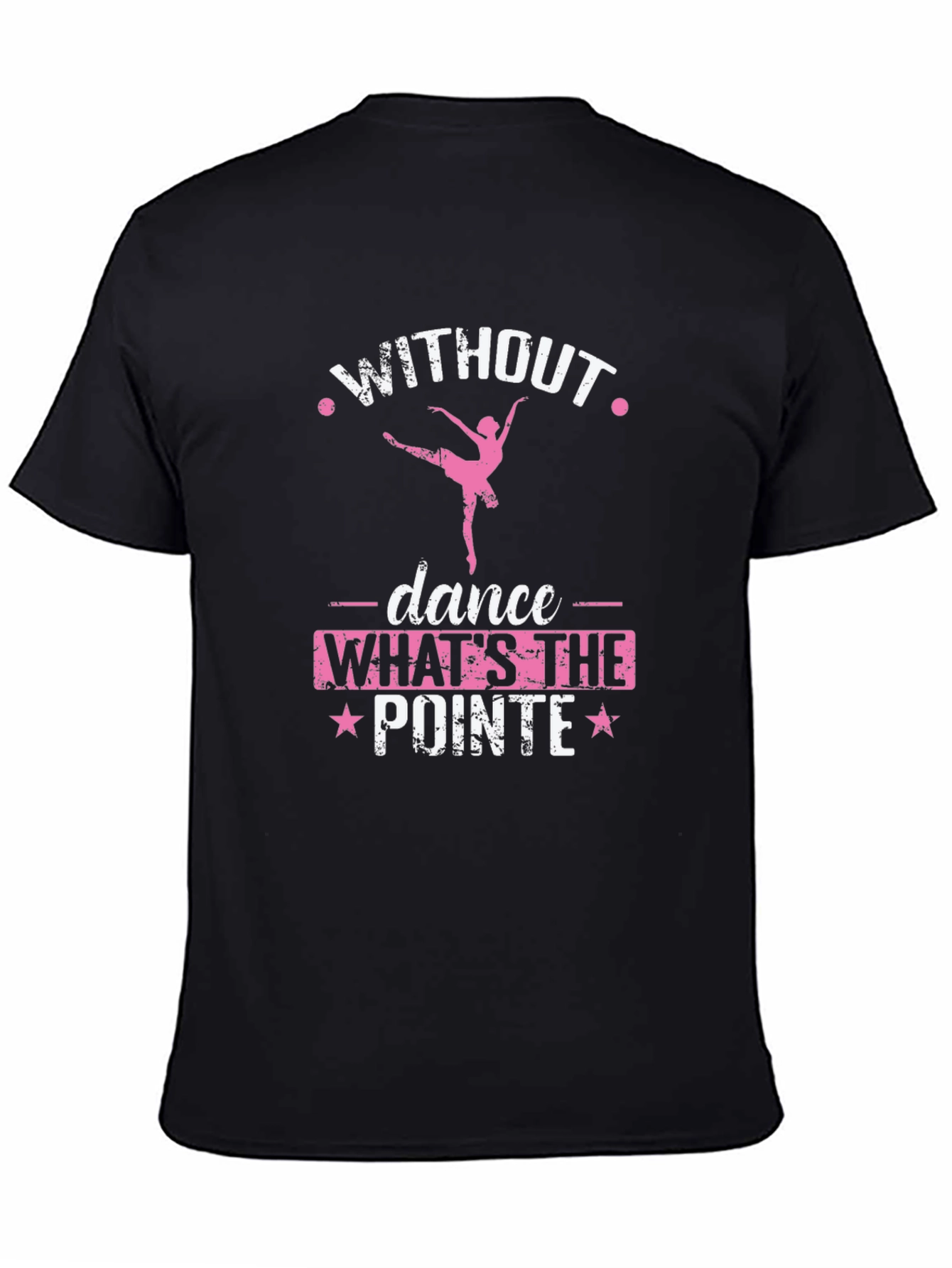 Dance Pointe Graphic T-Shirt - Stylish Dancer Tee