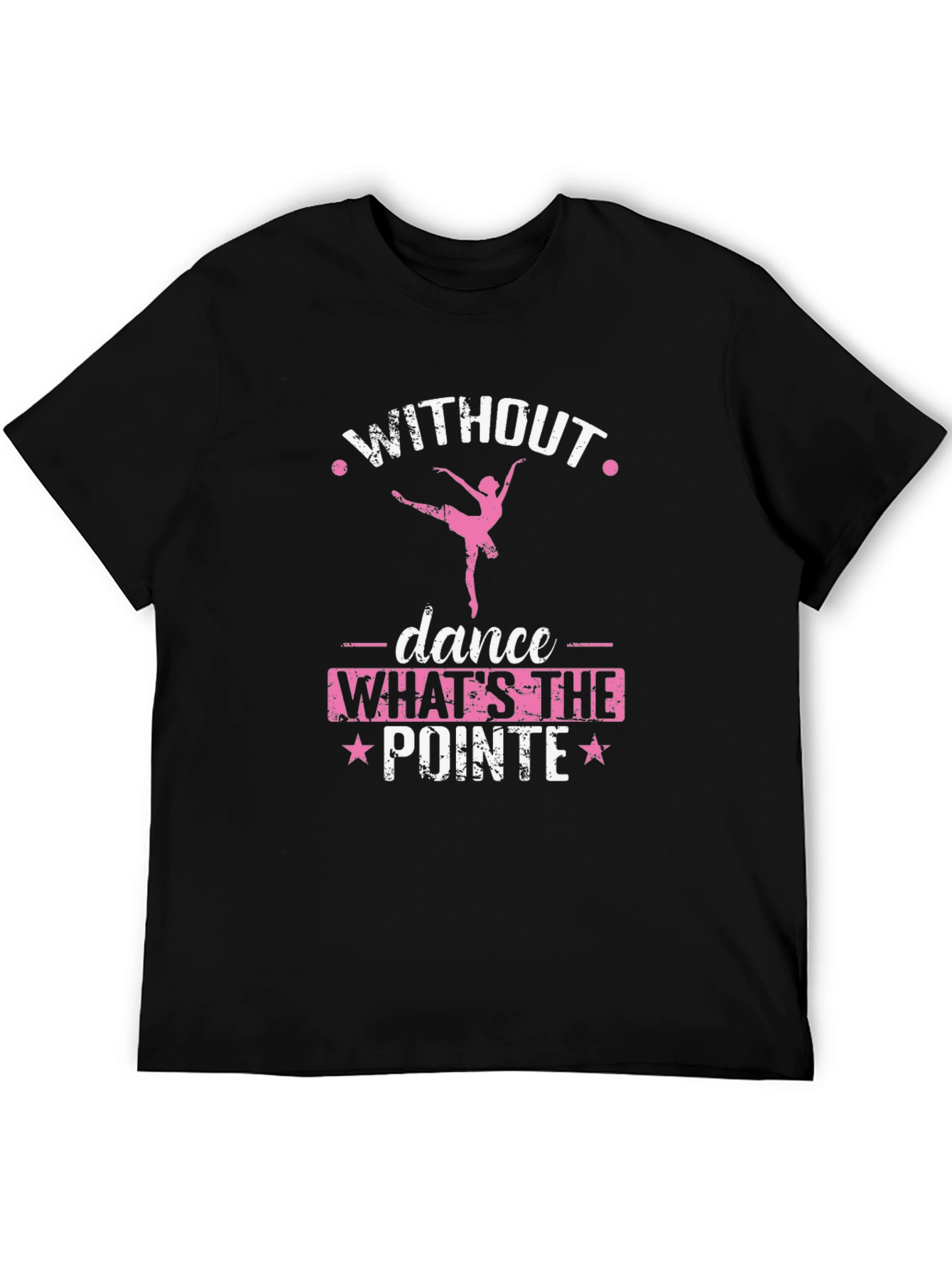 Dance Pointe Graphic T-Shirt - Stylish Dancer Tee