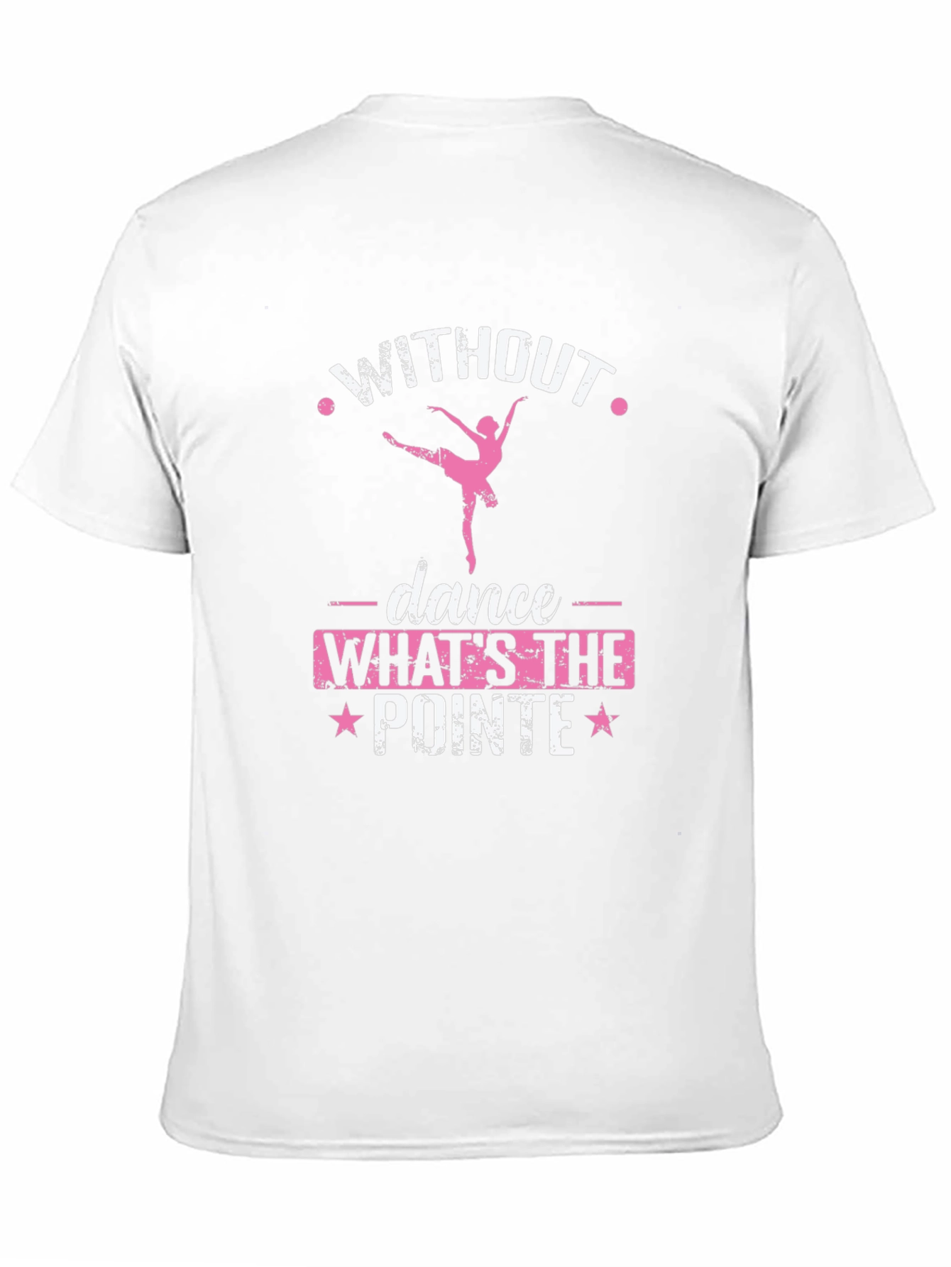 Dance Pointe Graphic T-Shirt - Stylish Dancer Tee