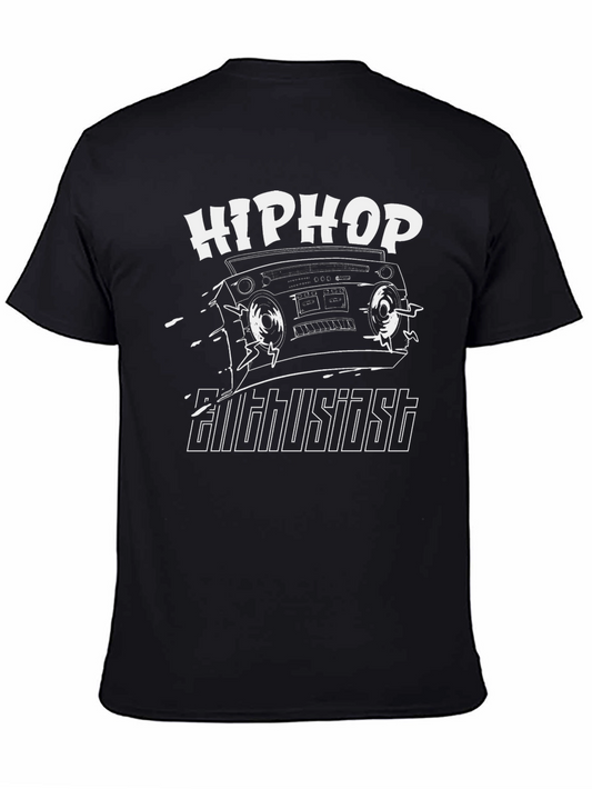Hip Hop Enthusiast Graphic T-Shirt