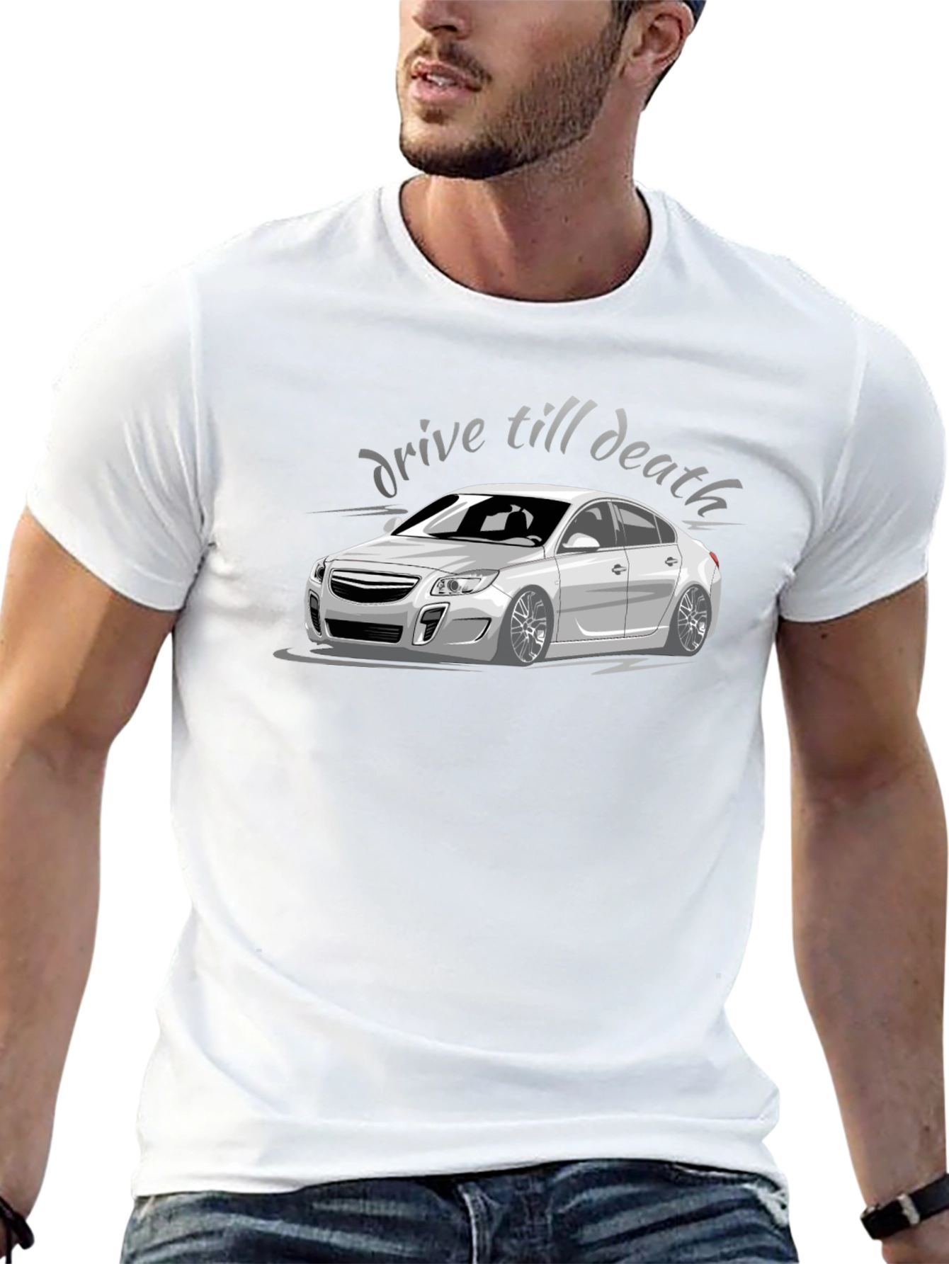 Drive Till Death T-Shirt - Car Enthusiast