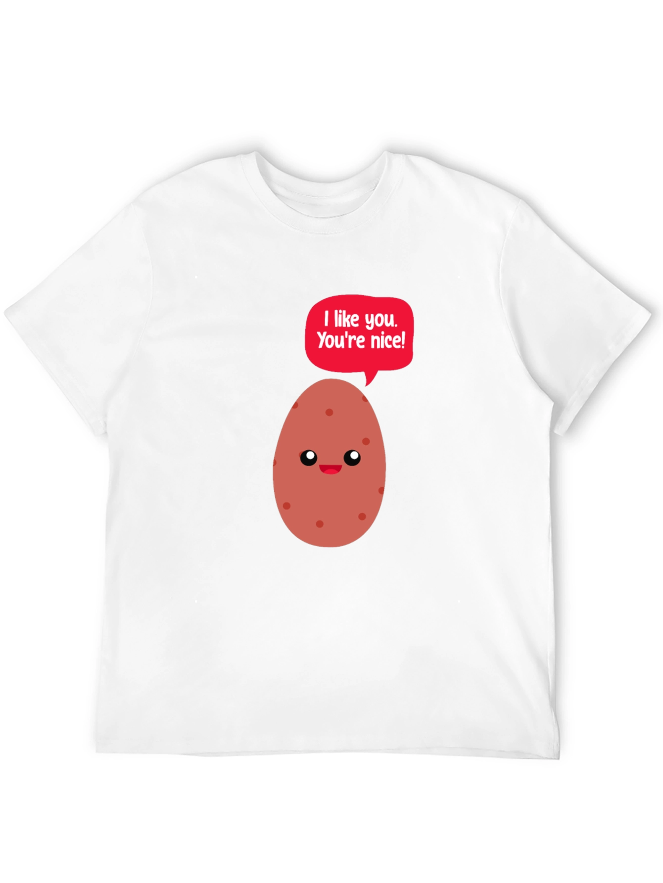Cute Potato Graphic T-Shirt